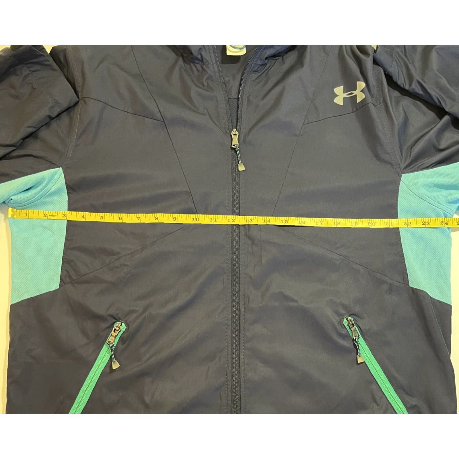 Under Armour Under Armour Windbreaker Jacket Golf Full Zip Mens XL Blue Sports Windbreaker Brand Mens XL Blue Under Armour Size US XL / EU 56 / 4 - 5 Thumbnail