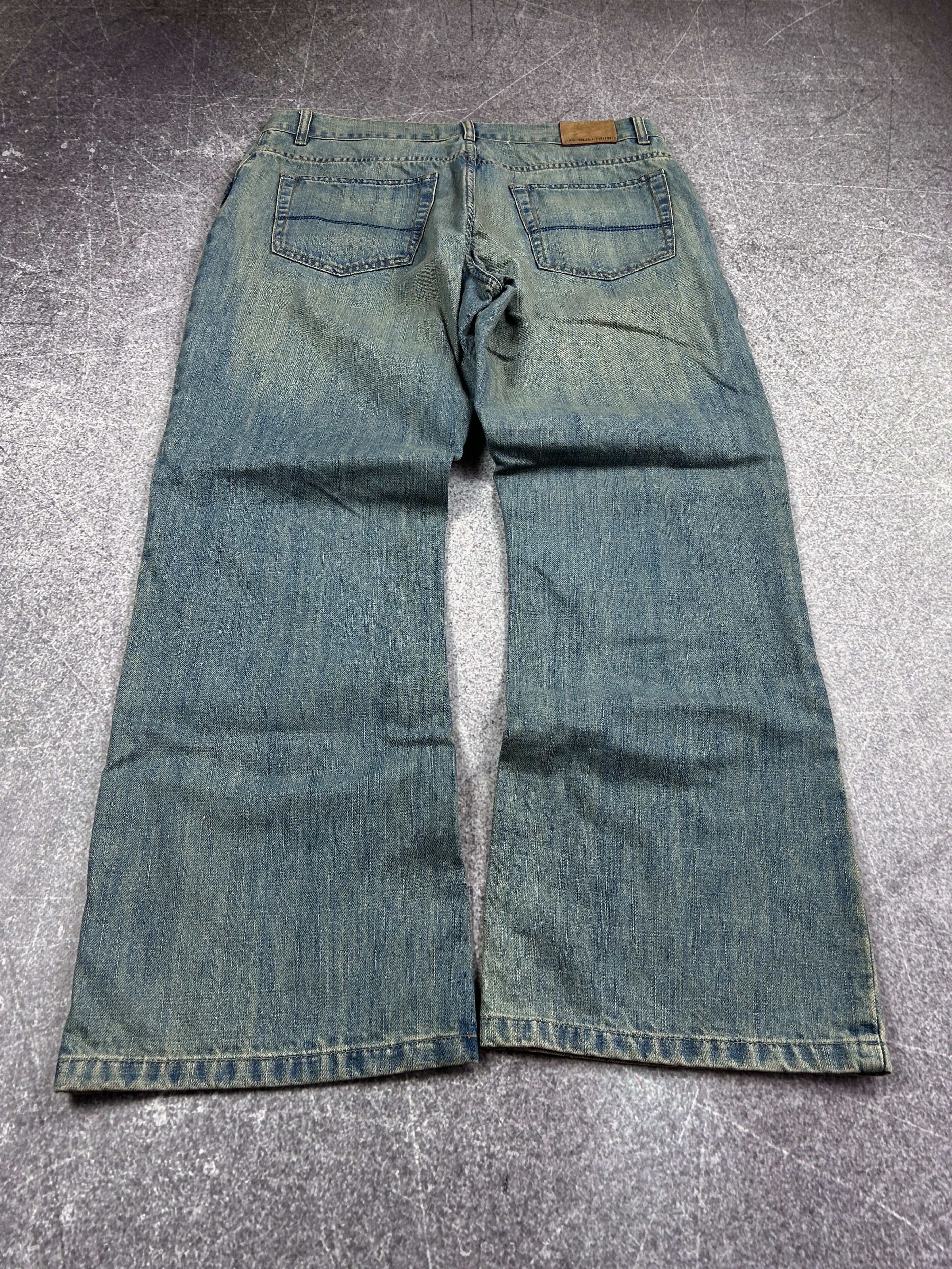 Designer Vintage Rick Owens Junya Watanabe Style Baggy Washed Jeans Size US 32 / EU 48 - 5 Thumbnail