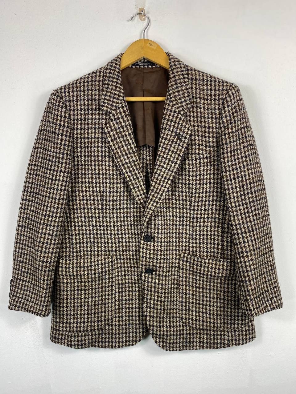 Harris Tweed harris tweed wool woven jacket nice design Size US L / EU 52-54 / 3 - 1 Thumbnail