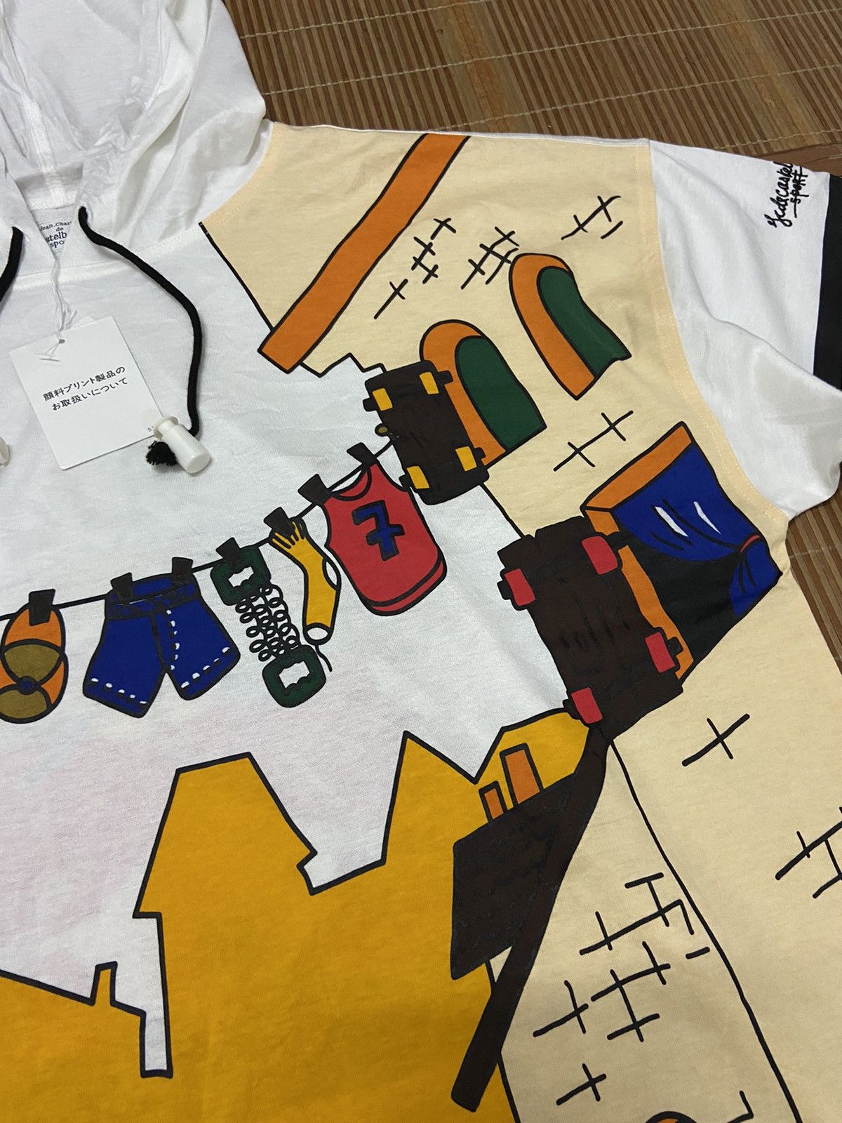 Jean Charles De Castelbajac JEAN CHARLES DE CASTELBAJAC HOODIE TEE Size US L / EU 52-54 / 3 - 12 Thumbnail