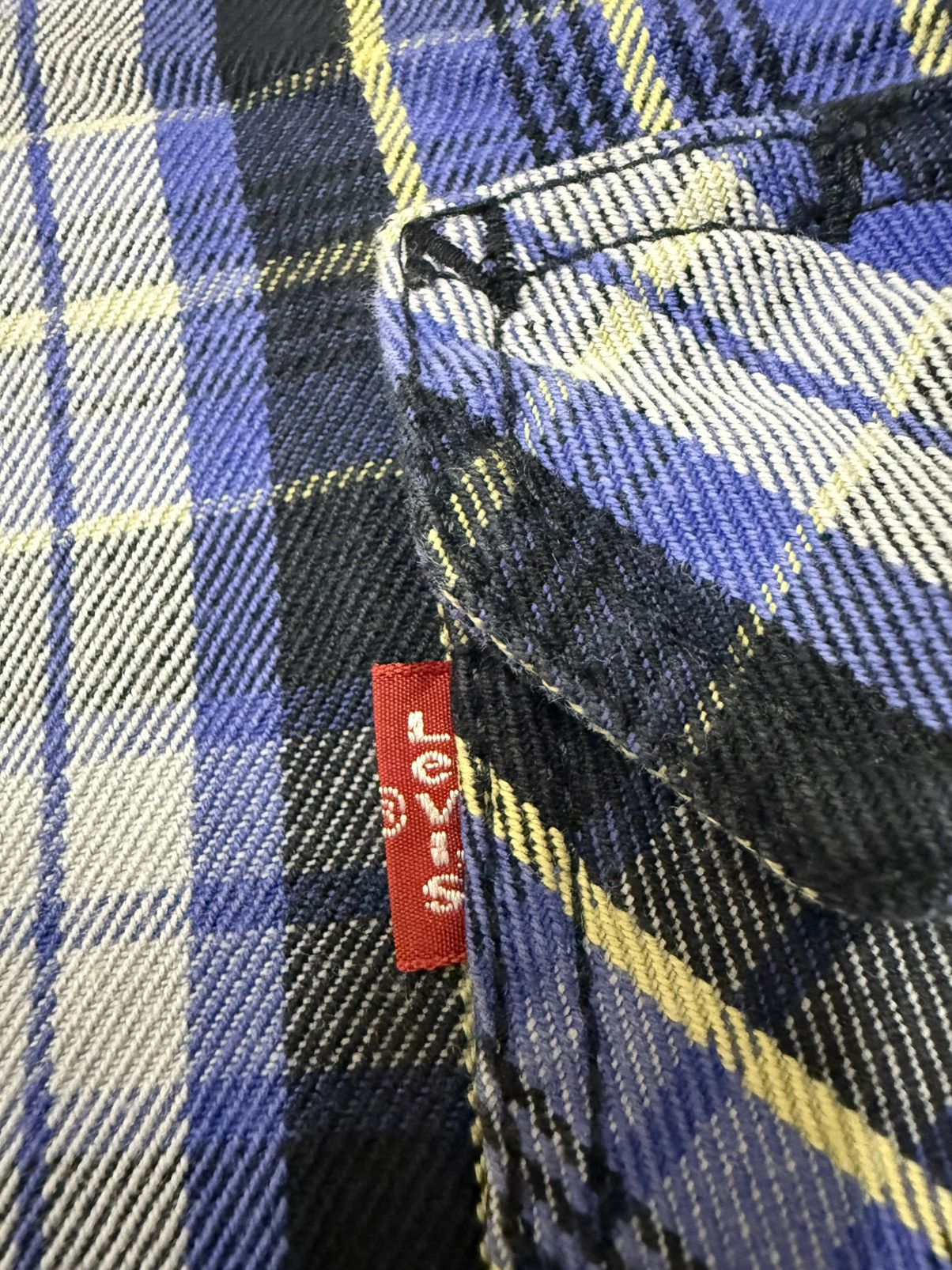 Levi's Vintage Clothing × Vintage Vintage Levi Strauss Japan co.Ltd Flannel Shirt Size US L / EU 52-54 / 3 - 8 Thumbnail
