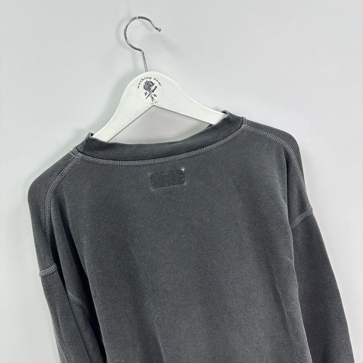 Vintage Vintage 90s Les Copains Washed Embroidered sweatshirt Italy Size US XL / EU 56 / 4 - 5 Thumbnail