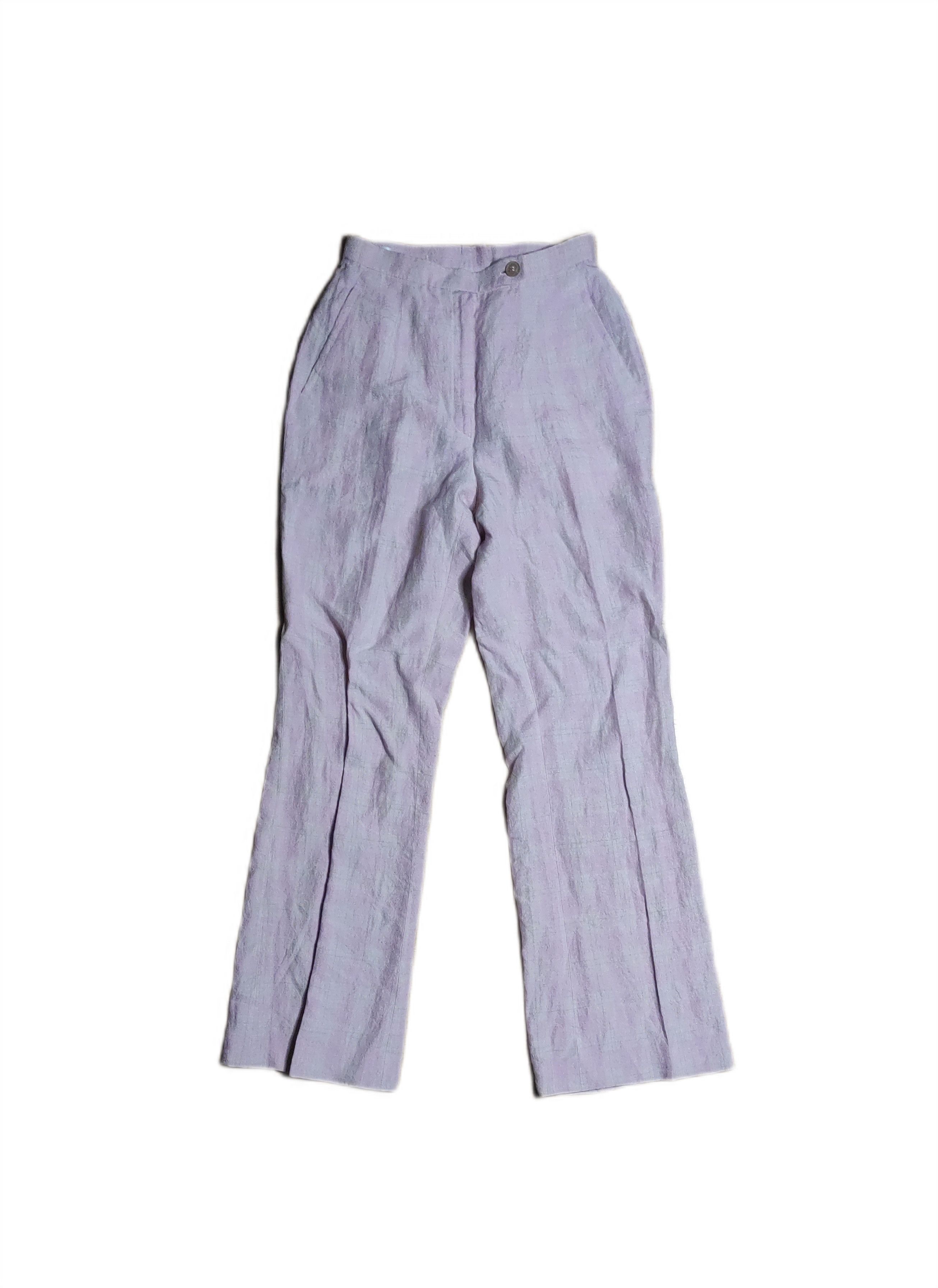 Japanese Brand × Jil Sander **Jil Sander Pink Linen Chino Pants** Size 24" / US 00 / IT 34 - 1 Thumbnail
