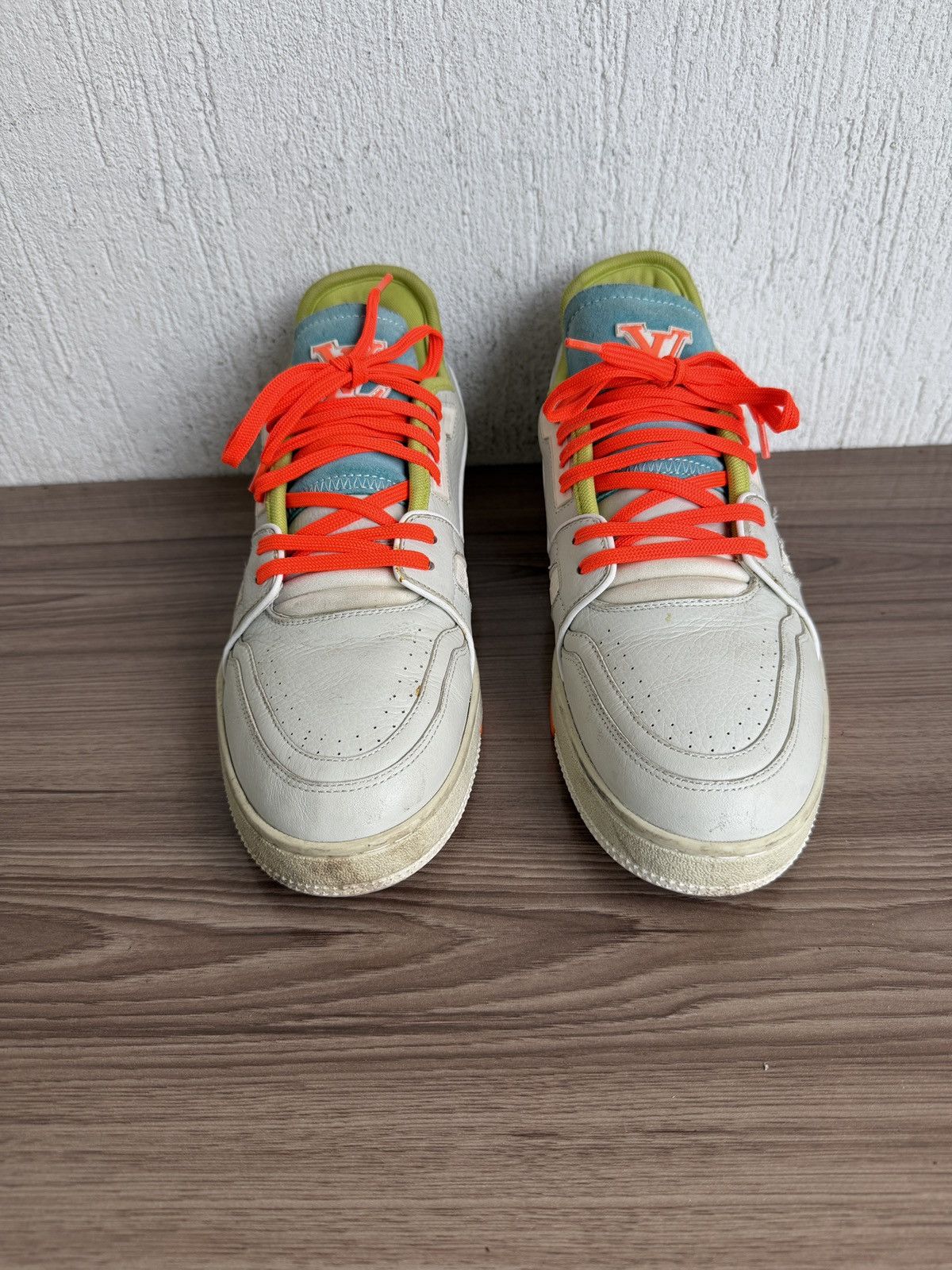 Louis Vuitton Special edition Virgil Abloh trainers Size US 11 / EU 44 - 6 Thumbnail
