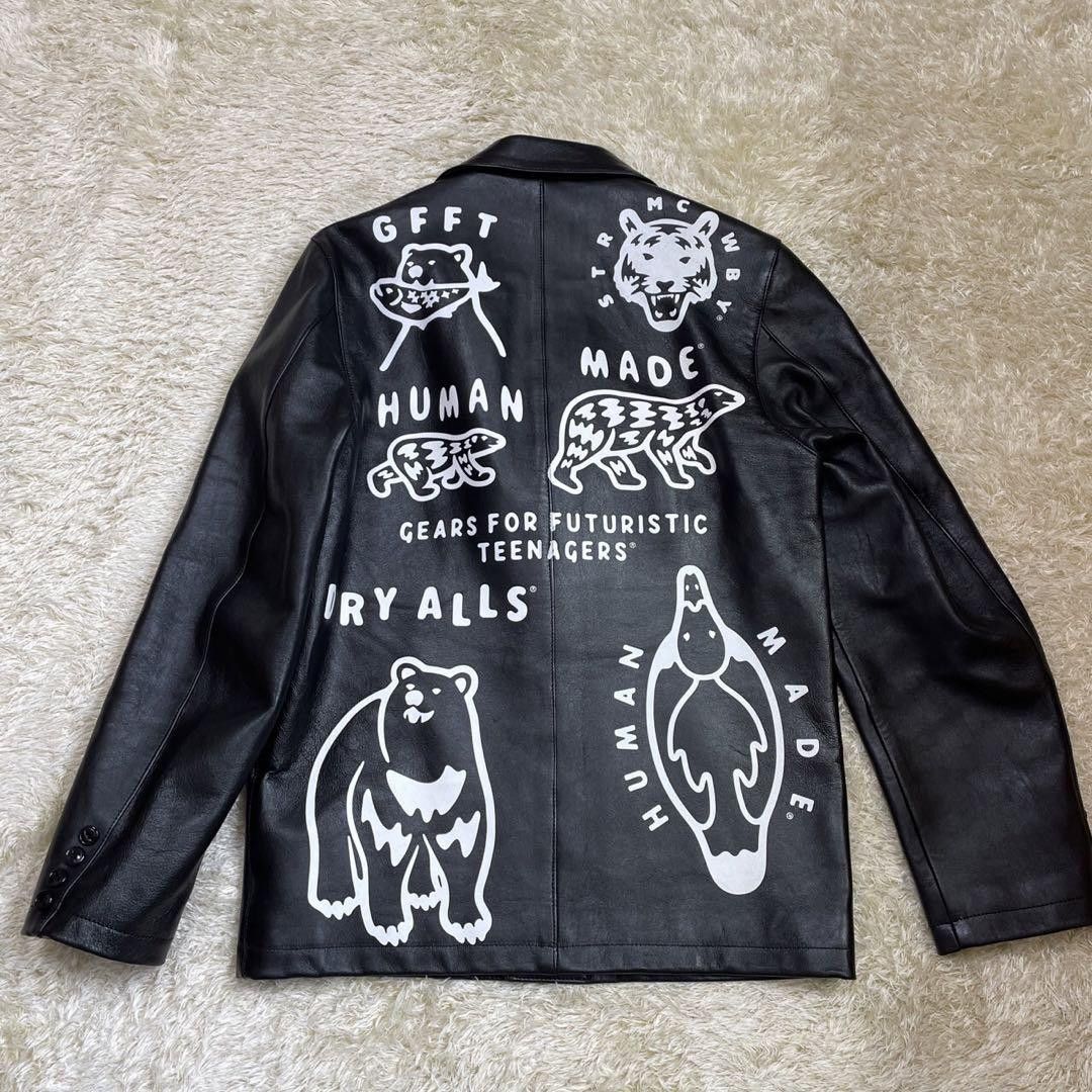 Human Made HUMAN MADE x UNITED ARROWS and Sons Leather Jacket 