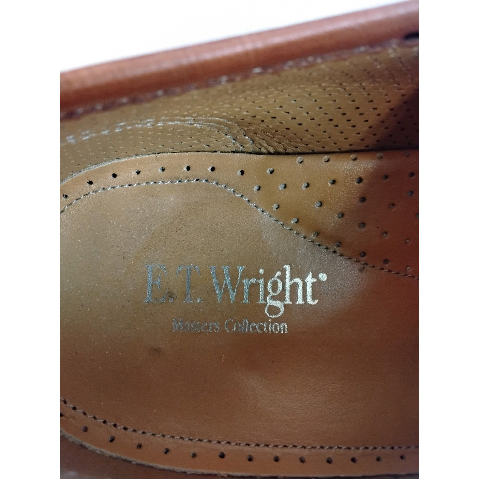 E.T. Wright E.T. Wright Masters Collection Shoes Men's 9 Brown Leather Size US 9 / EU 42 - 9 Thumbnail