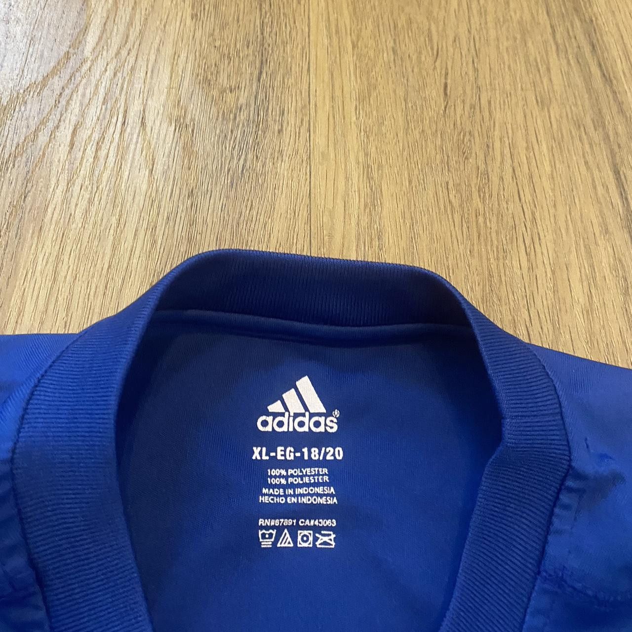 Adidas Blue Adidas Chicago Cubs baseball tee Vintage Size US M / EU 48-50 / 2 - 4 Thumbnail