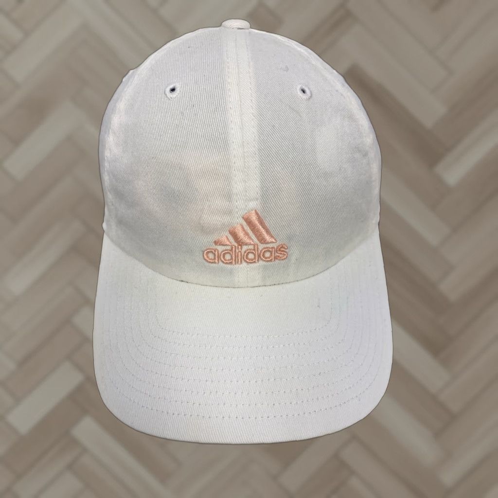 Adidas Adidas Women Cap Hat White Pink Climalite Strapback Tennis Baseball Golf /521 Size ONE SIZE - 1 Thumbnail