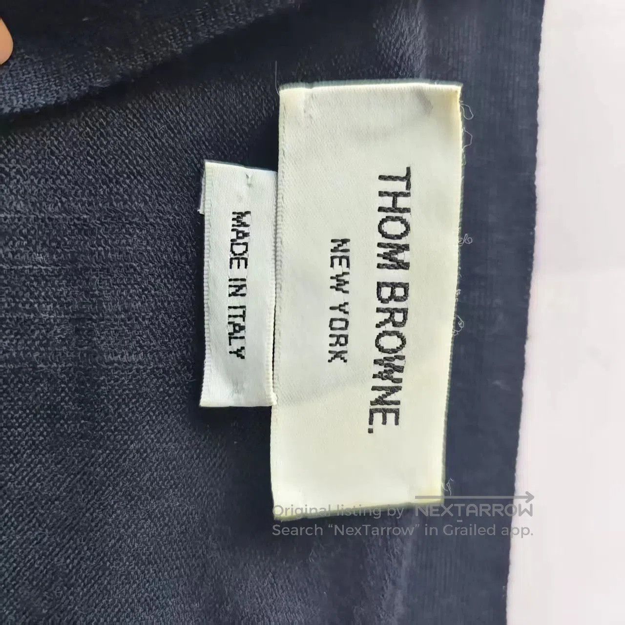 Thom Browne thom browne navy wool cardigan size s. Size US S / EU 44-46 / 1 - 3 Thumbnail