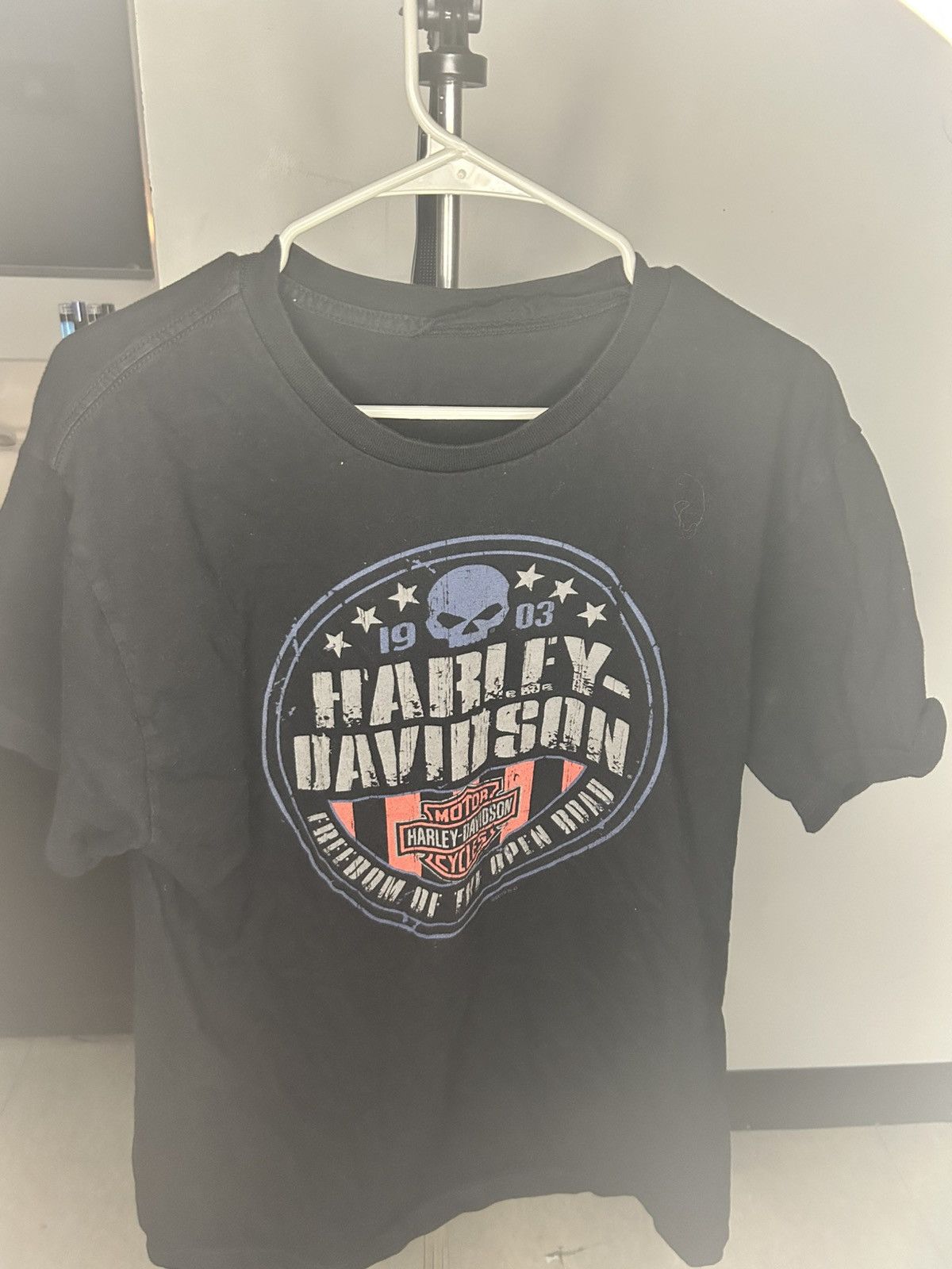 Harley Davidson × Vintage PASADENA HARLEY DAVIDSON TEE Size US L / EU 52-54 / 3 - 1 Thumbnail