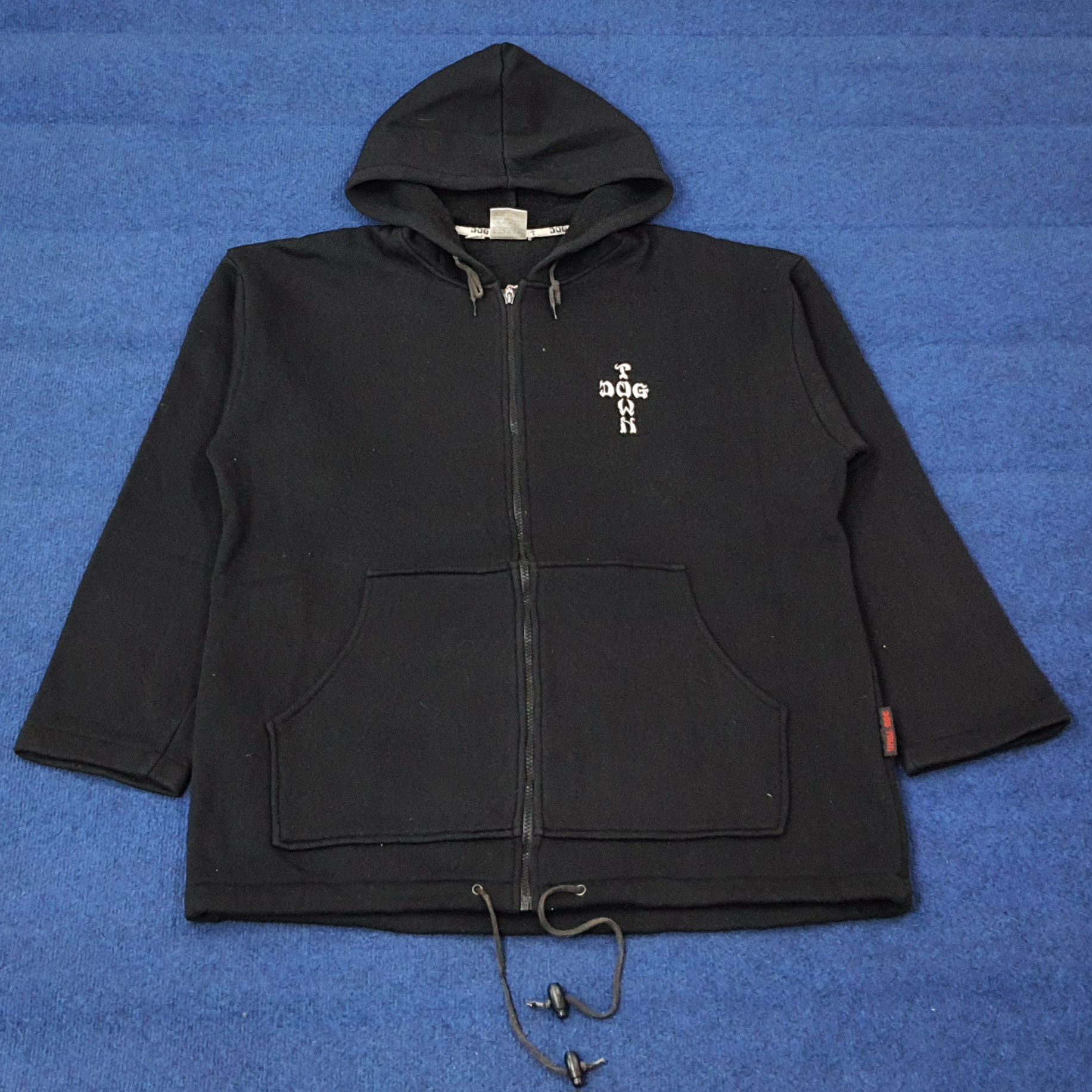 Dogtown Vintage Dogtown Skateboards Zipper Hoodie C264N14 Size US XL / EU 56 / 4 - 3 Thumbnail