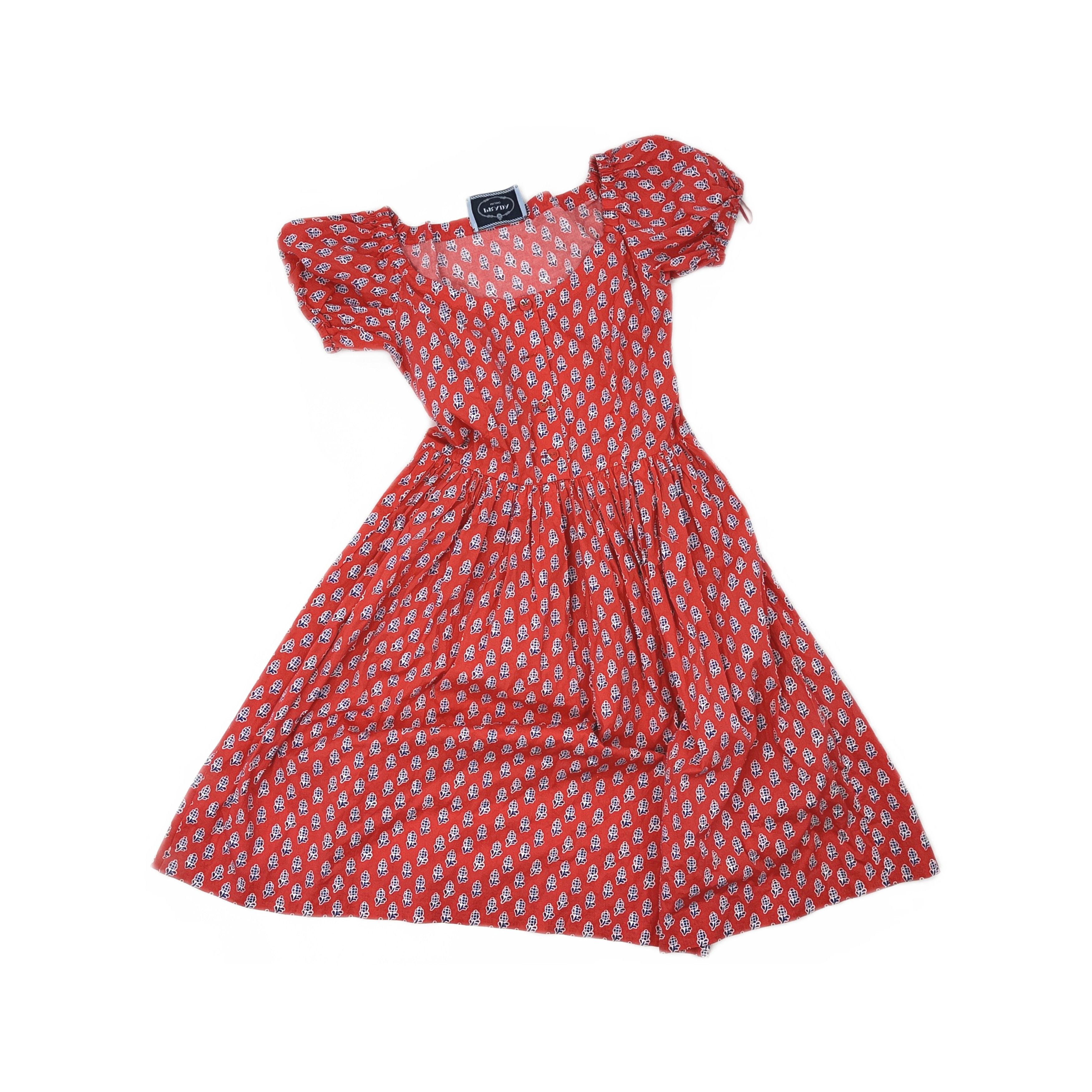 Prada Prada Floral Print Dress Size 40 Size S / US 4 / IT 40 - 1 Thumbnail