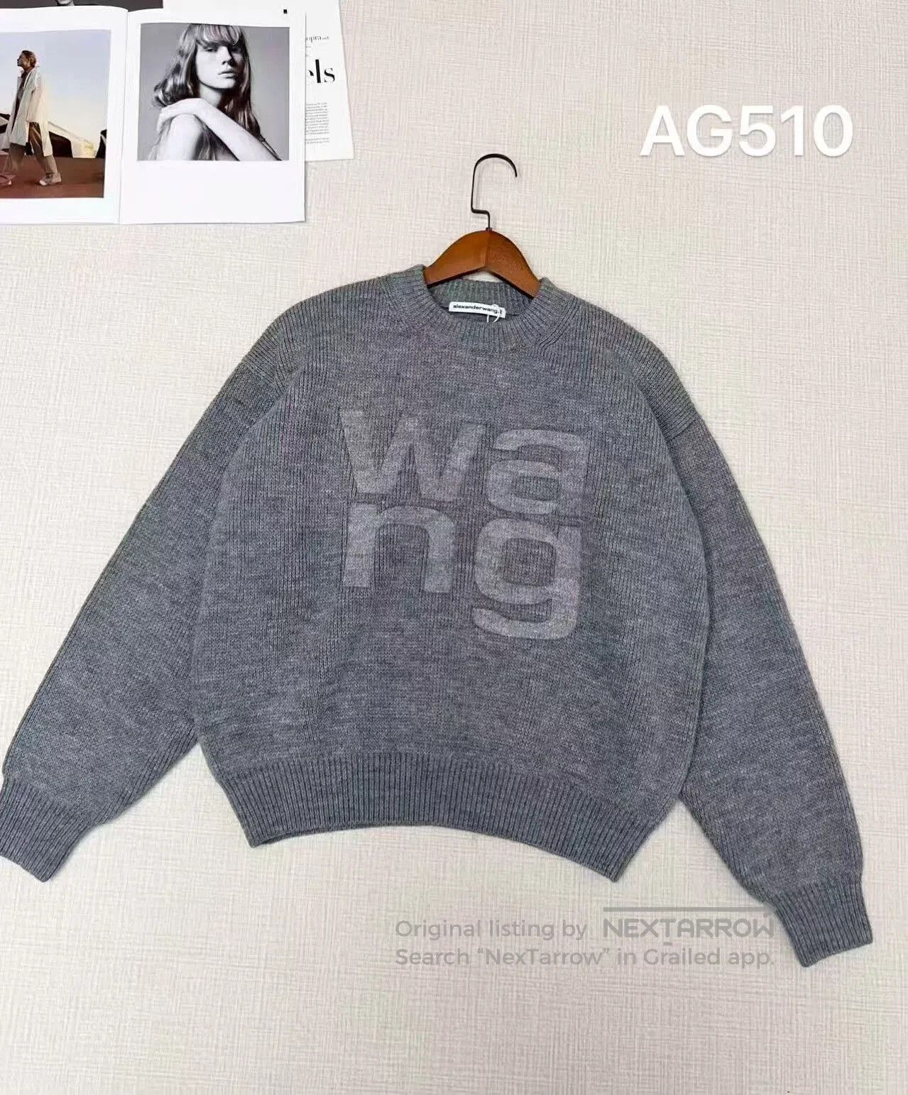 Alexander Wang Alexander Wang Logo Knit Sweater. Size US S / EU 44-46 / 1 - 1 Thumbnail