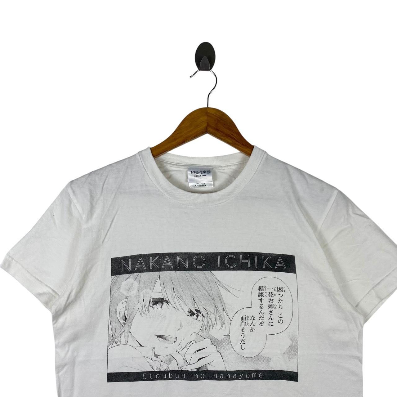 Anime THE QUINTESSENTIAL QUINTUPLETS Ichika Nakano Tee Shirt Top Size M / US 6-8 / IT 42-44 - 2 Thumbnail