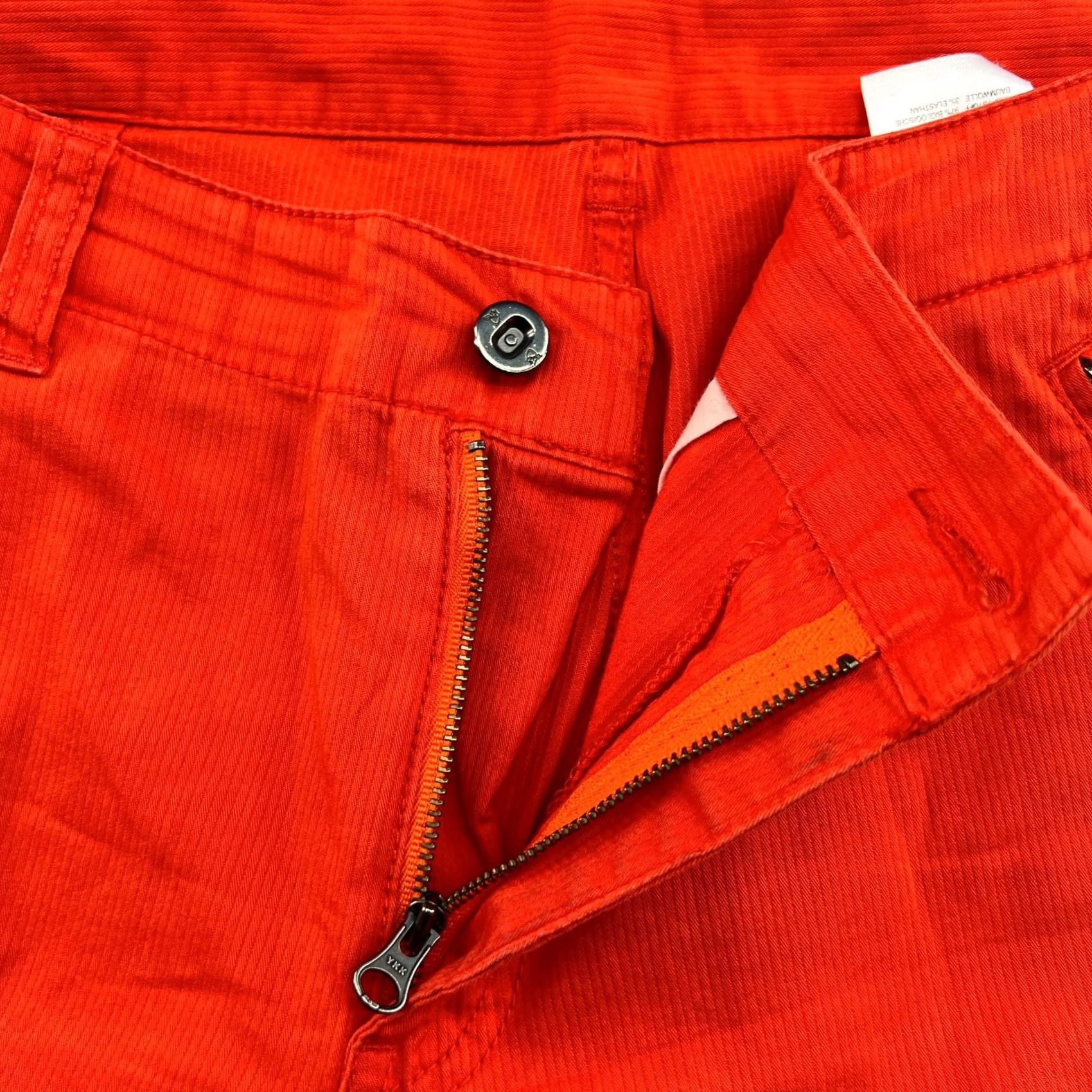 Vintage Norrona /29 Cotton Shorts Womens Large Hot Chili Orange Hiking Outdoor Trekking Size 36" / US 14 / IT 50 - 6 Thumbnail