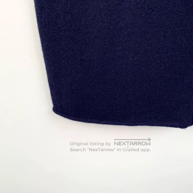 Maison Margiela Maison Margiela SizeS Dark blue sheep wool drawstring casua Size US 27 - 4 Thumbnail
