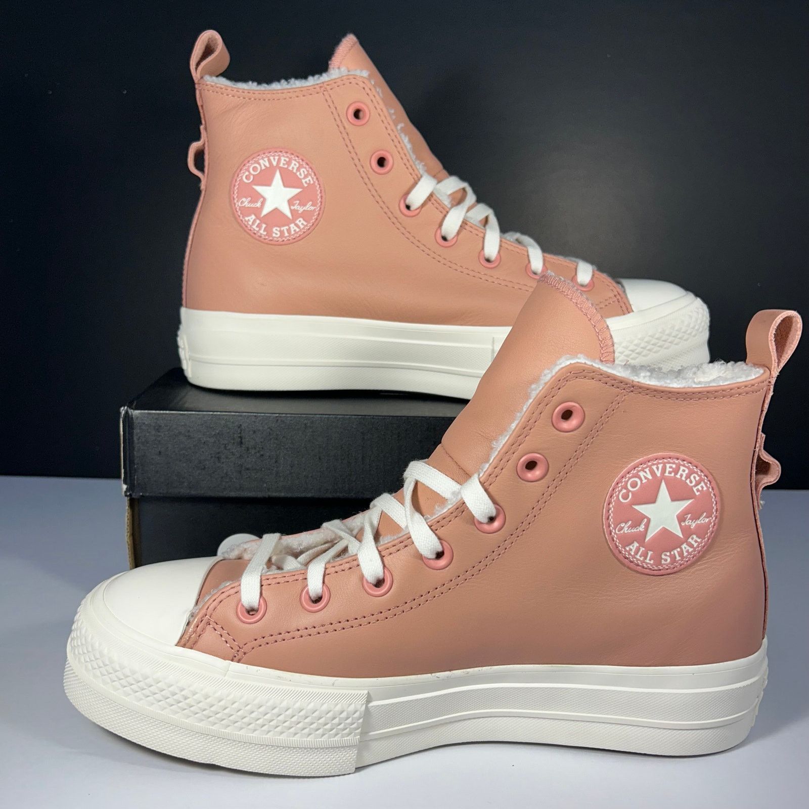 Converse Converse CTAS Lift Hi Rust Pink/Egret Women Size 9.5 A04256C Size US 9.5 / IT 39.5 - 1 Thumbnail