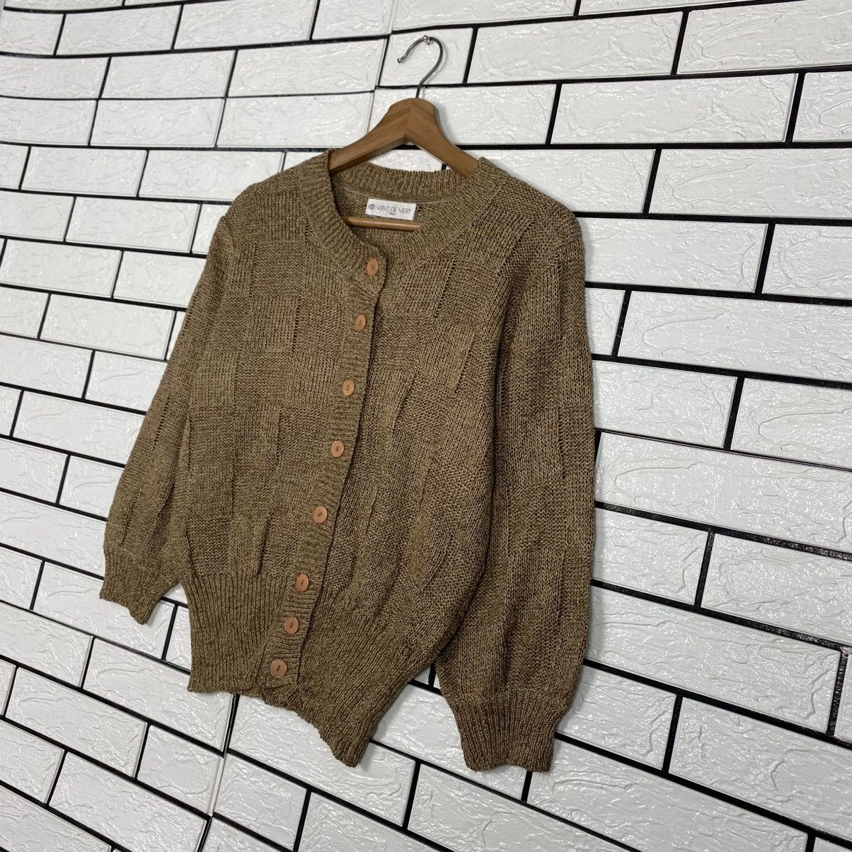 Issey Miyake 📌Vintage Knit Sweatshirt Vent De Vert Size US M / EU 48-50 / 2 - 3 Thumbnail