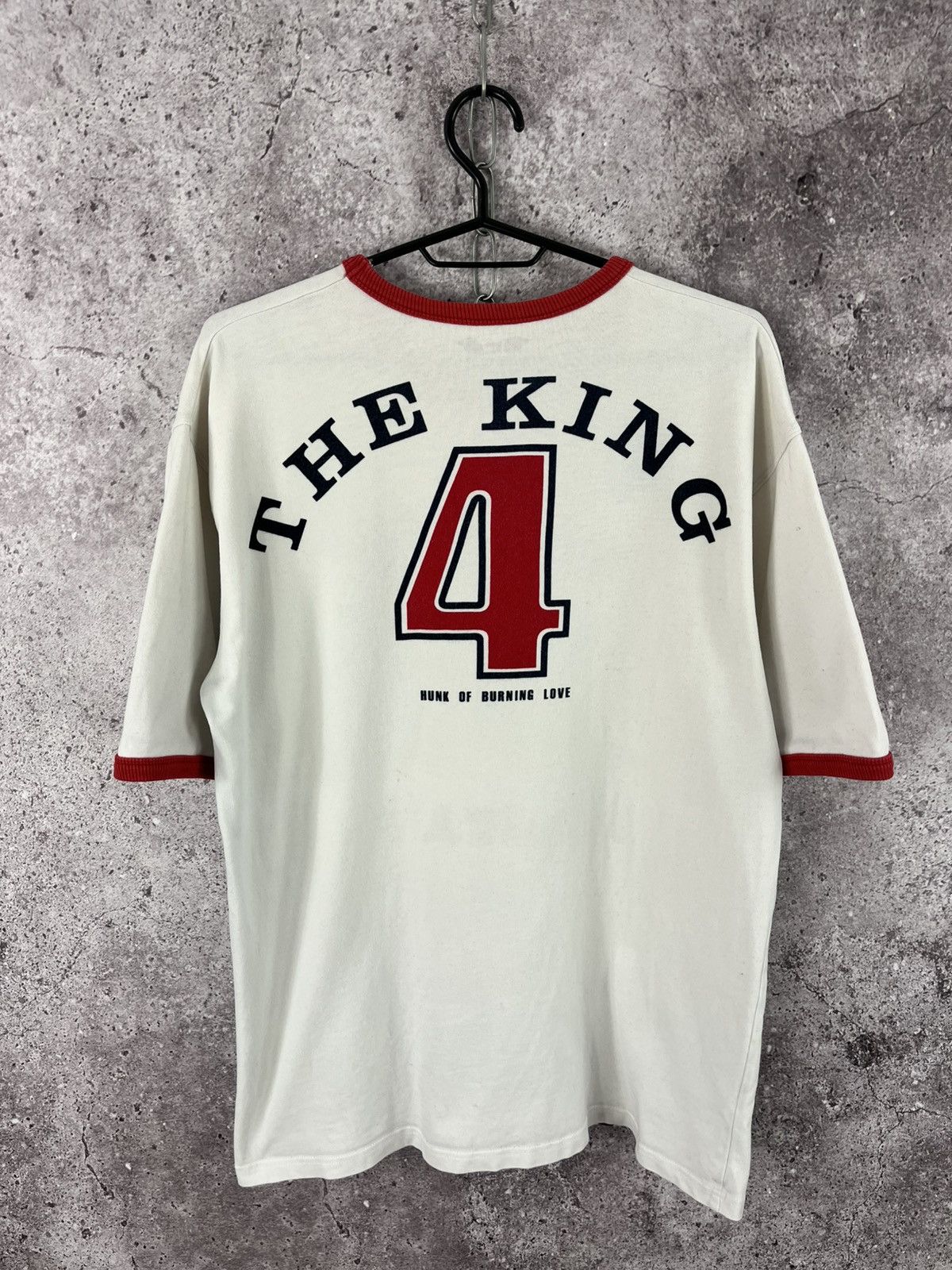 Band Tees × Ringspun × Vintage Ringspun Allstars Vintage Tee Elvis Presley The King Retro Size US L / EU 52-54 / 3 - 8 Thumbnail