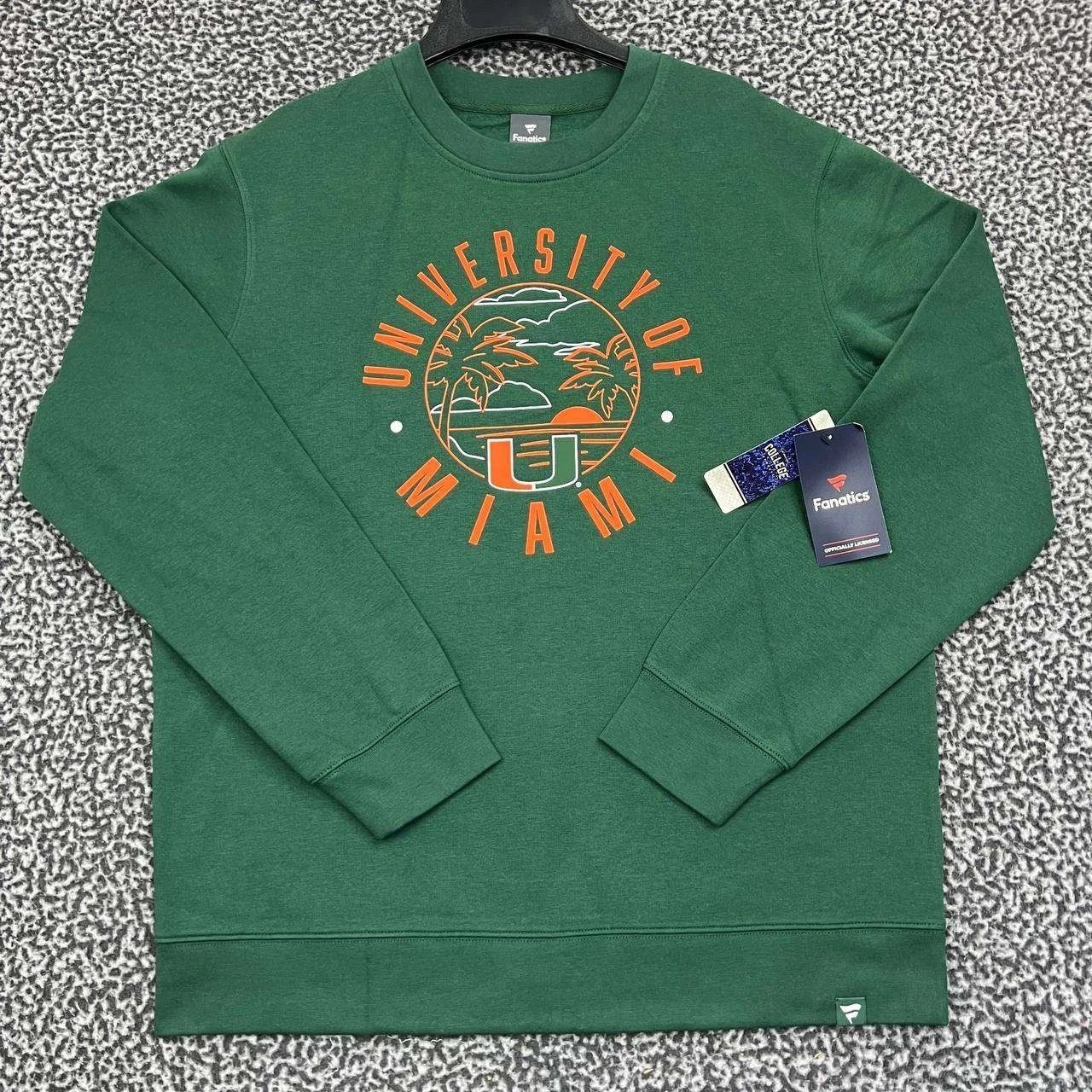 Other Miami Hurricanes Sweatshirt Fanatics Pullover Long Sleeve L Size US L / EU 52-54 / 3 - 1 Thumbnail