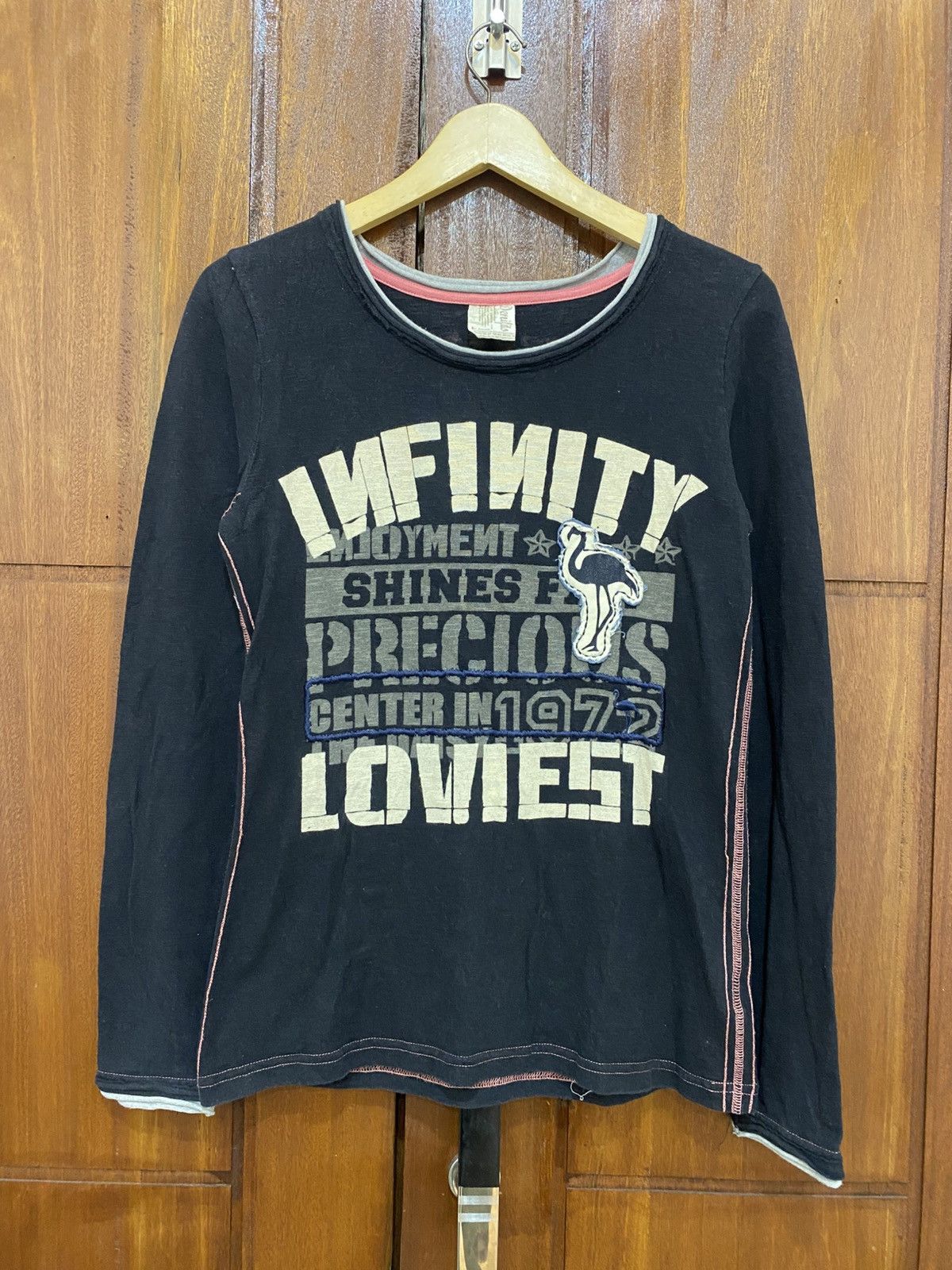 Yasuyuki Ishii Japanese Infinity Loviest Poem Longsleeve Kmrii Fuga Size US S / EU 44-46 / 1 - 1 Thumbnail