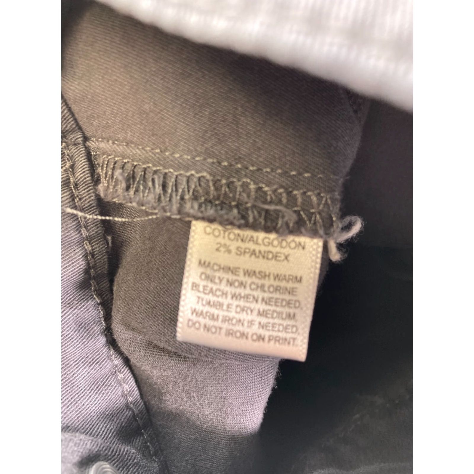 Loft Loft ANN Taylor Denim Jacket Womens Small Gray Button Front Long Sleeve Outdoor Shirt Women Gray Jacket Size S / US 4 / IT 40 - 7 Thumbnail