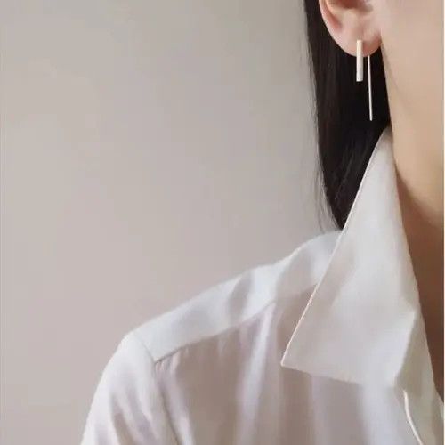 Jewelry × Vintage Trendy Stud Geometric Earrings Size ONE SIZE - 2 Thumbnail