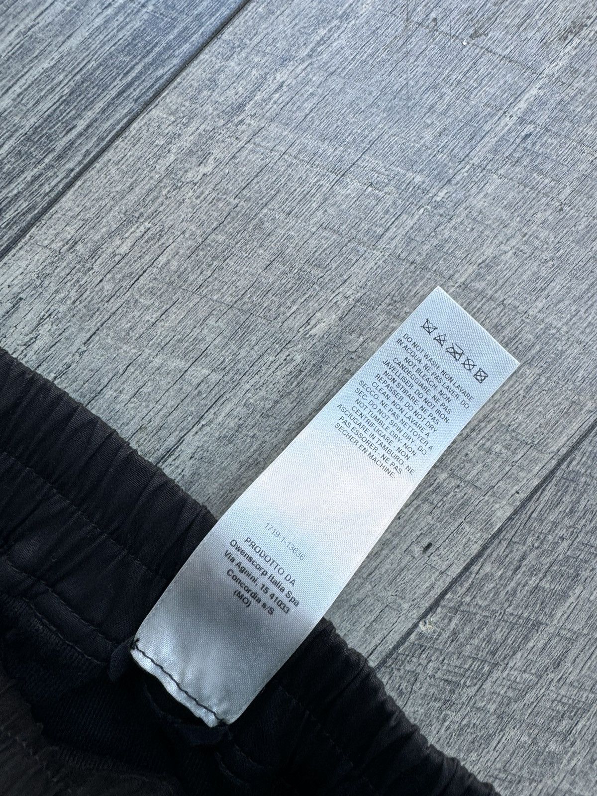 Rick Owens Rick Owens DRKSHDW Coated Denim Drawstring Cargo Pants - XS Size US 30 / EU 46 - 3 Thumbnail