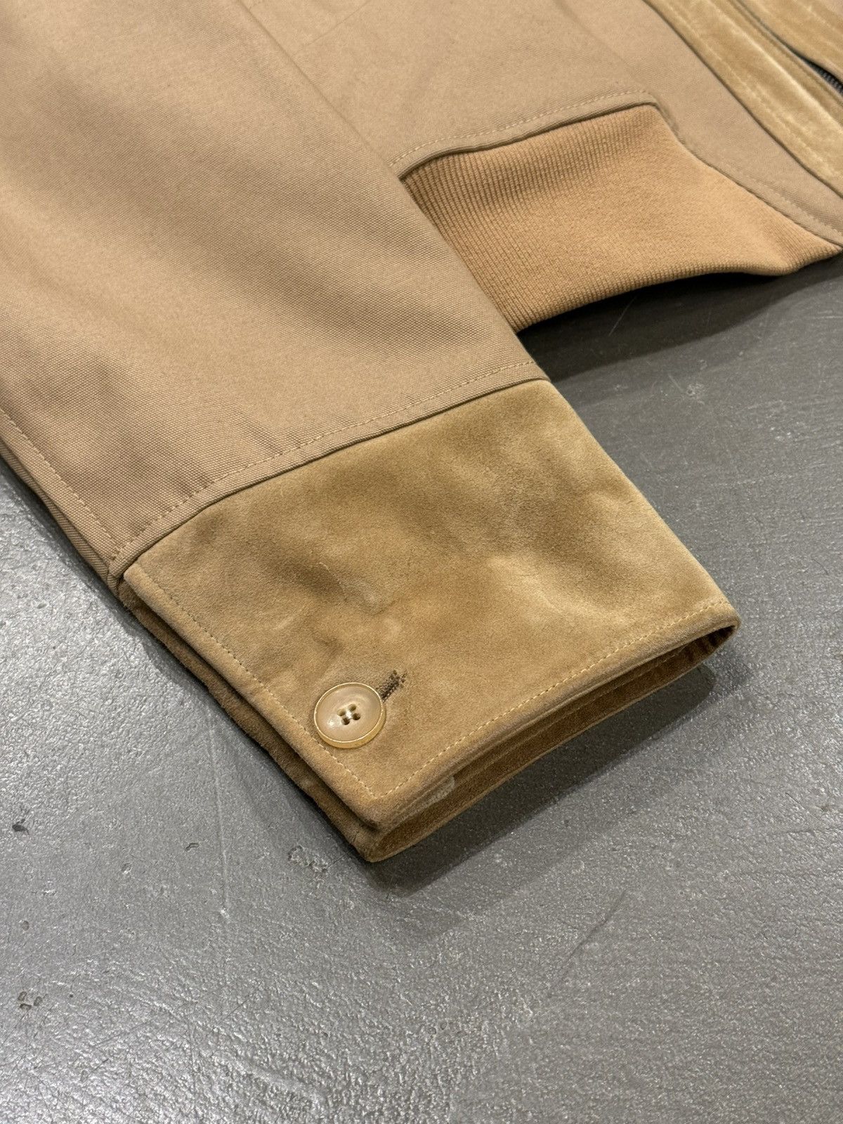 Gucci S/S2004 Gucci Tom Ford runway western suede leather jacket Size US L / EU 52-54 / 3 - 6 Thumbnail