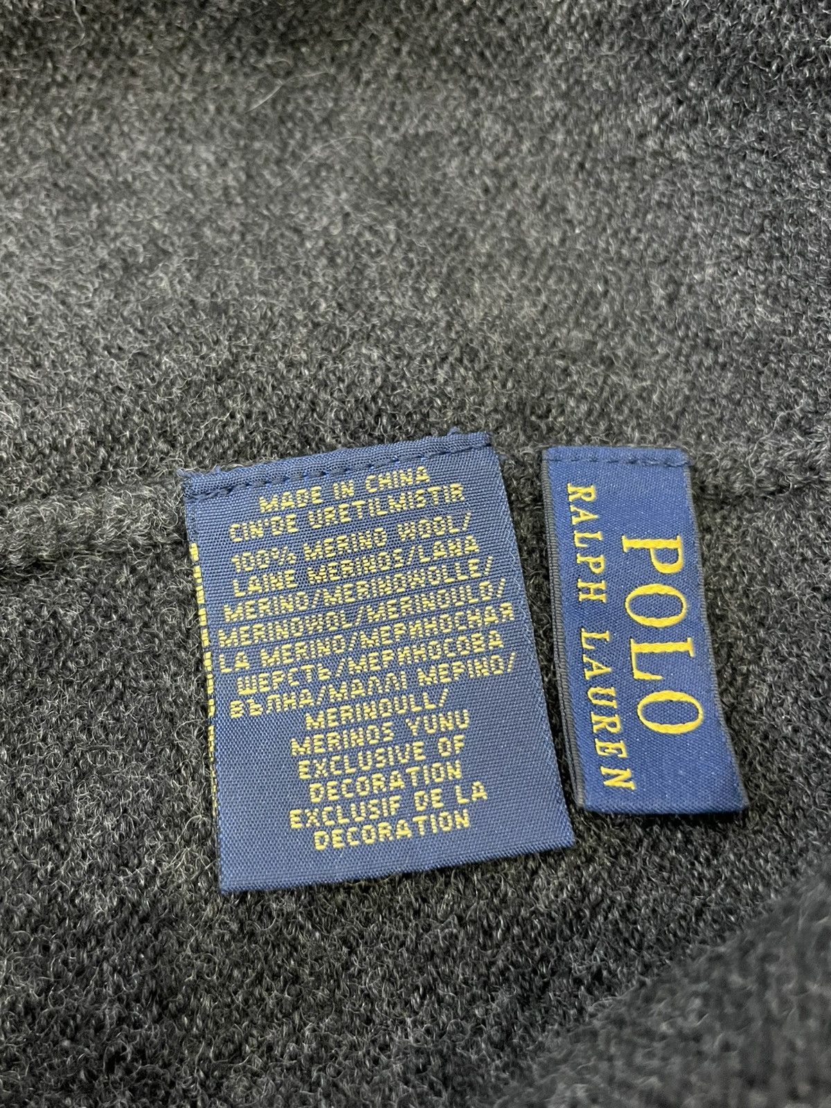 Vintage Polo Ralph Lauren PRL Wool Hat One Size Size ONE SIZE - 7 Thumbnail