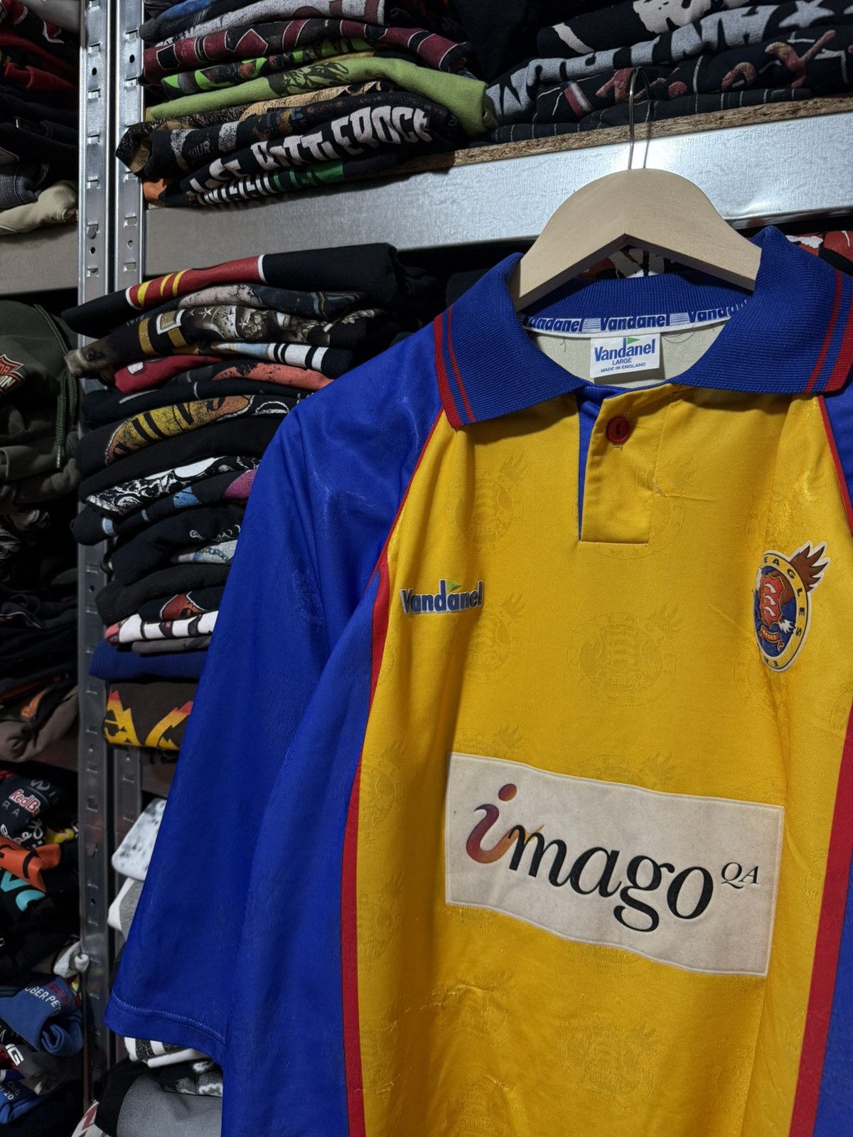 Vintage Vintage Essex Eagles Petters #18 Match Worn Cricket Jersey Size US XL / EU 56 / 4 - 4 Thumbnail