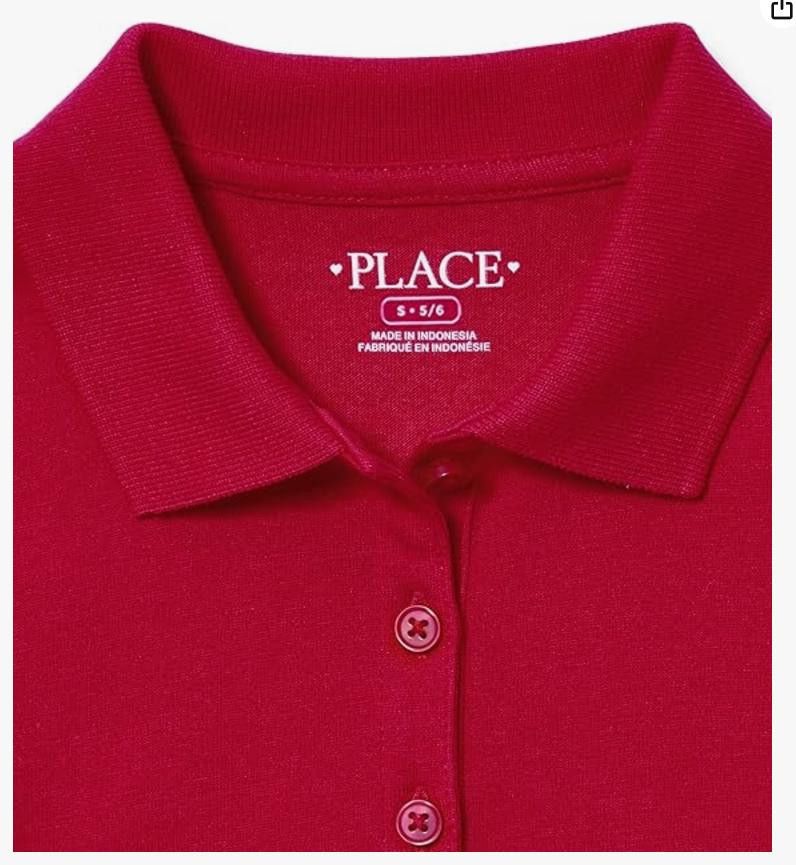 Designer Children’s Place Multipack Short Sleeve 5 pack LARGE 10/12 Size US XXS / EU 40 - 2 Thumbnail