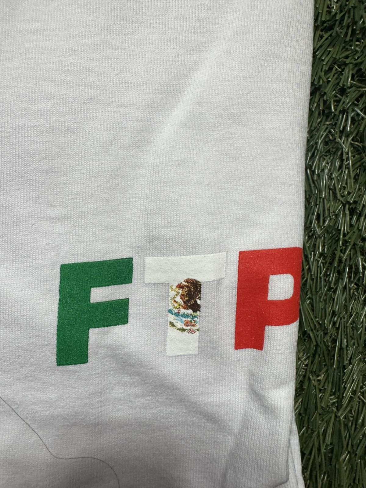 Fuck The Population FTP Mexican Flag Logo Tee White (Size Large) Size US L / EU 52-54 / 3 - 3 Thumbnail