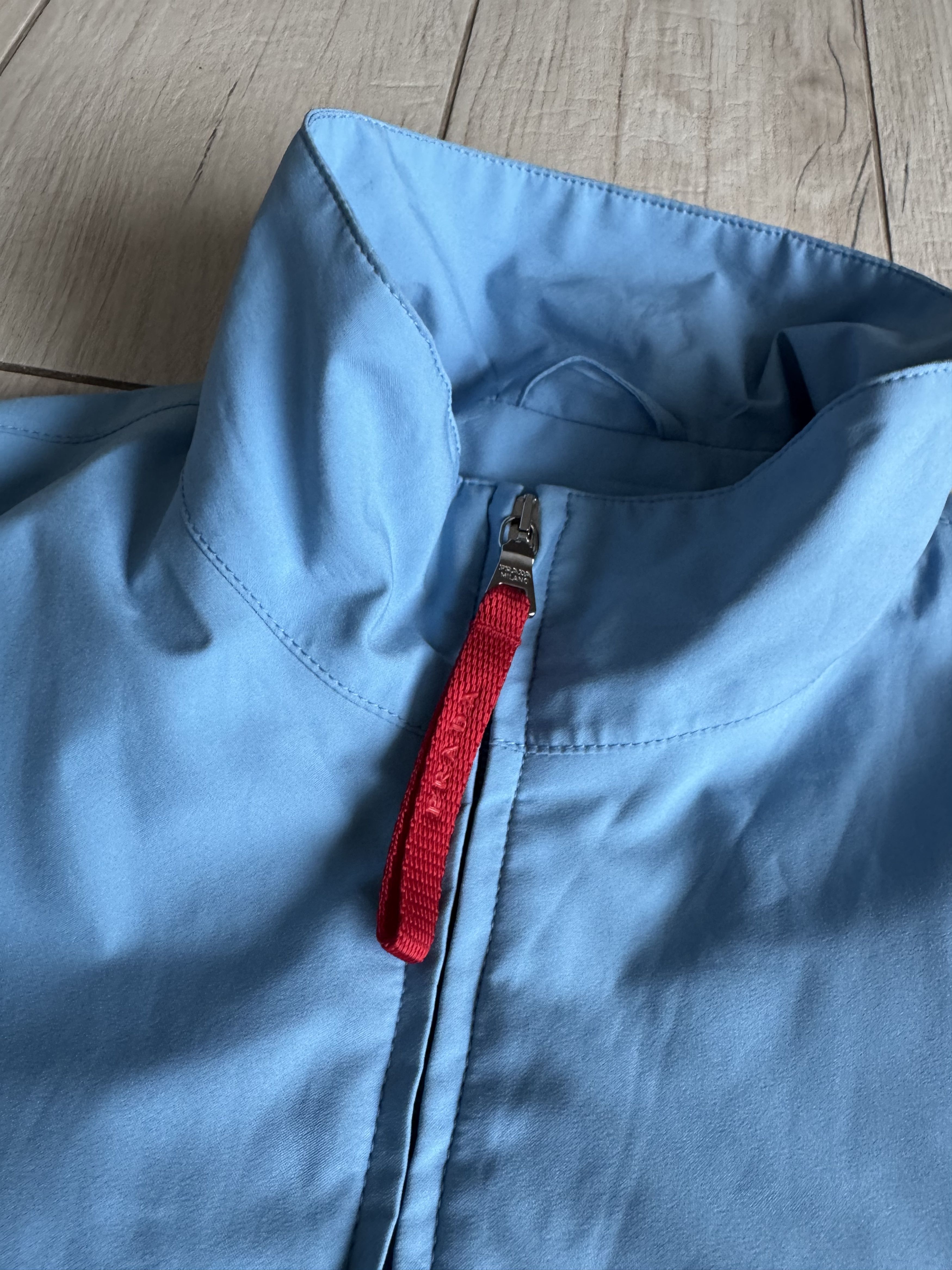 Prada Prada GoreTex Baby Blue Light Jacket Size US S / EU 44-46 / 1 - 5 Thumbnail