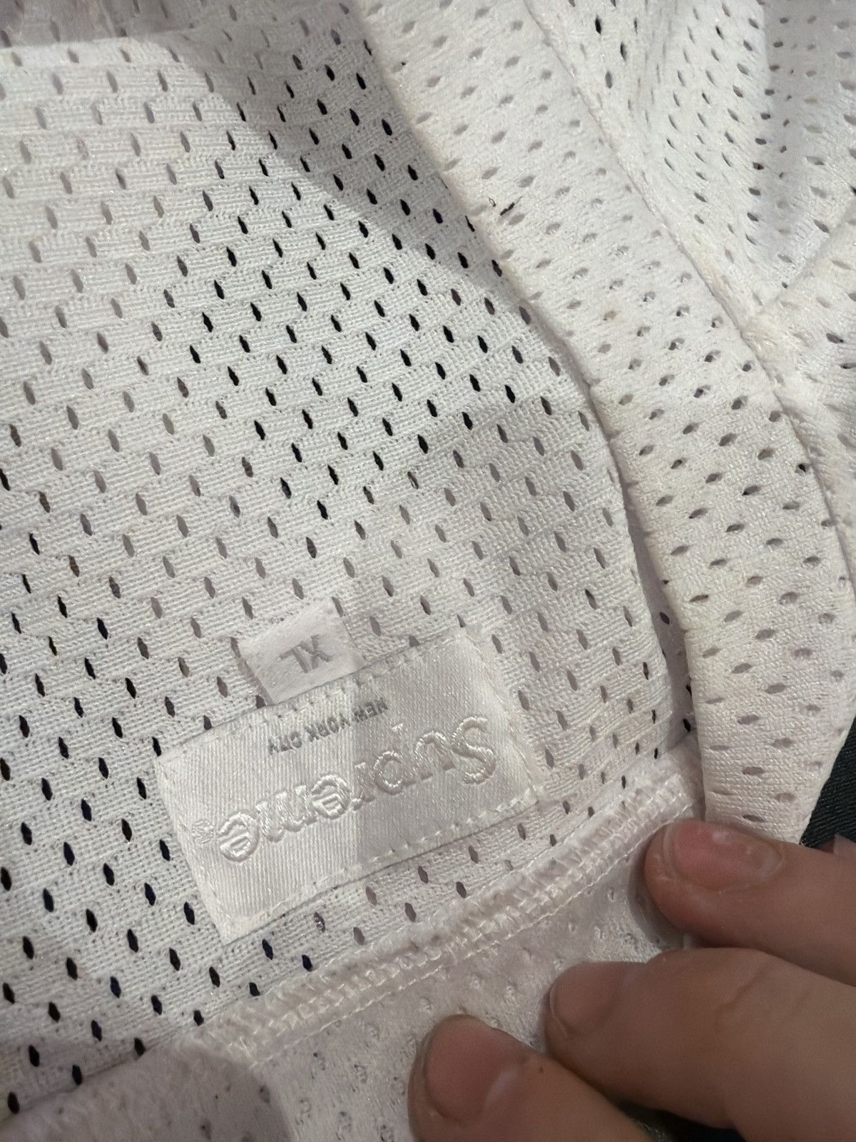 Supreme Supreme Henley jersey white Size US XL / EU 56 / 4 - 5 Thumbnail