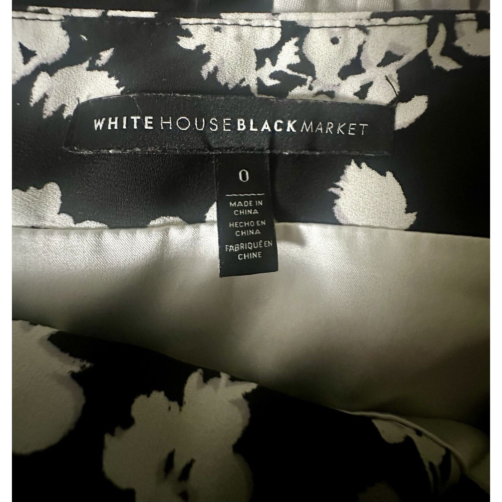 White House Black Market White House Black Market Floral Lined Lattice Pencil Skirt C Size XS / US 0-2 / IT 36-38 - 5 Thumbnail