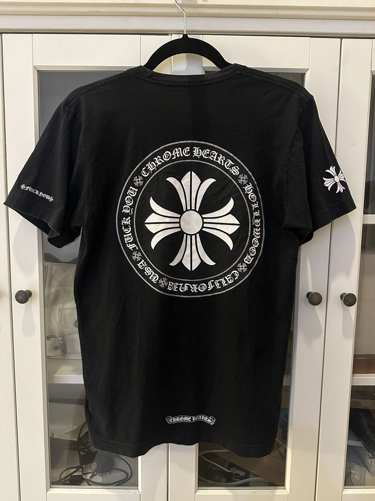 RARE Chrome Hearts Circle Cross Tshirt