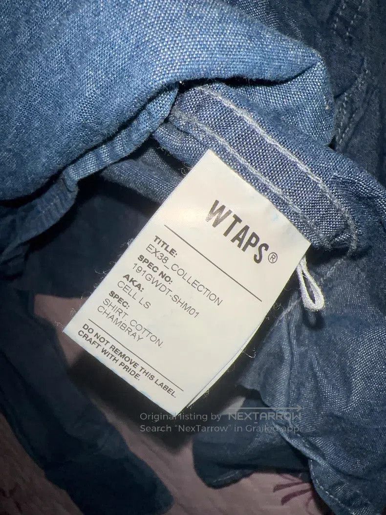 Wtaps Wtaps Classic double pocket denim shirt jacket Size US S / EU 44-46 / 1 - 4 Thumbnail