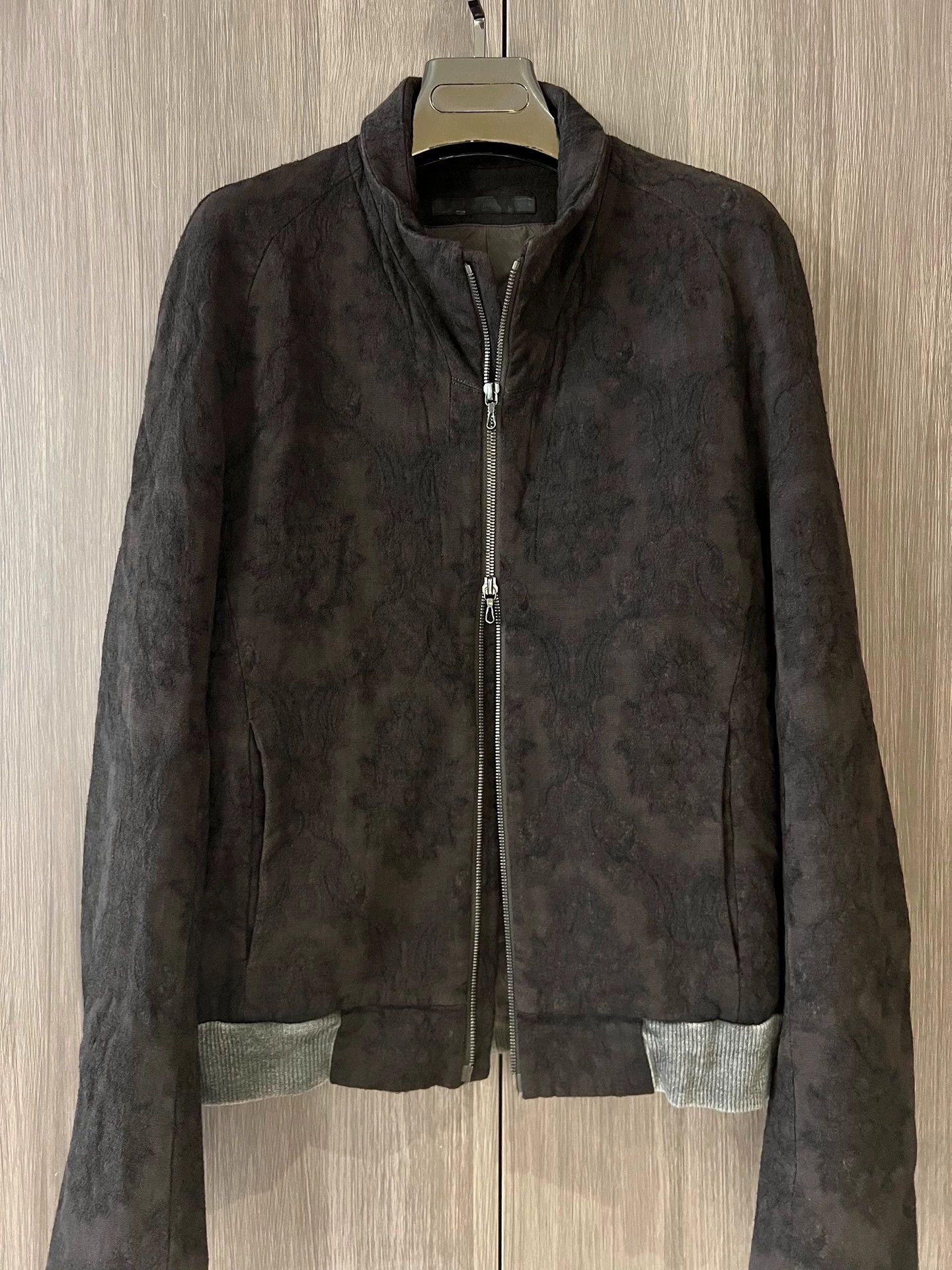 Julius Julius 7 Vintage Jacquard Stand Collar Coat Size US S / EU 44-46 / 1 - 1 Thumbnail