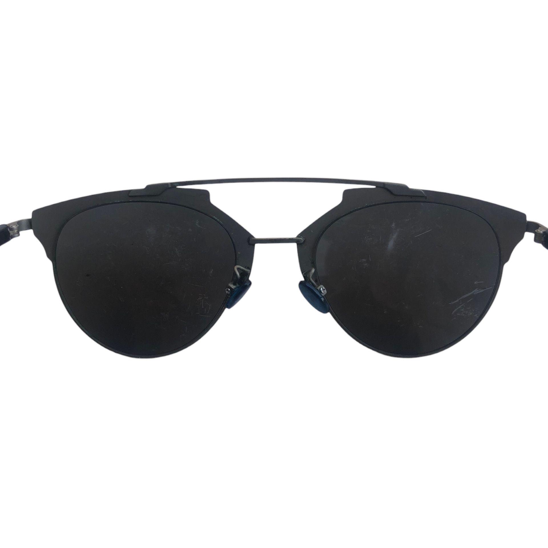 Dior 💯CHRISTIAN DIOR So Real Reflected Round Tinted Sunglasses Size ONE SIZE - 3 Thumbnail