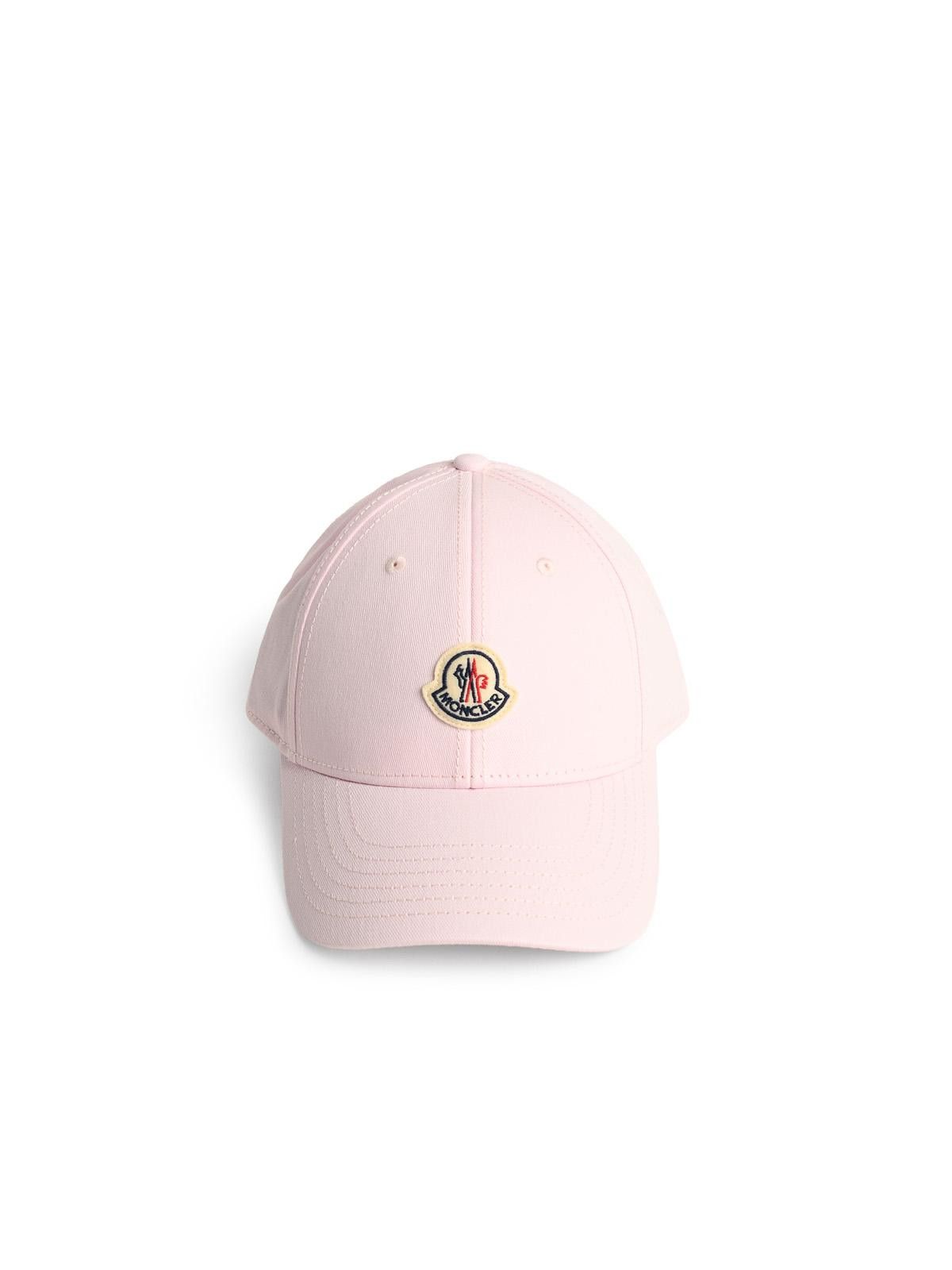Moncler MONCLER Pink Cotton Cap Size ONE SIZE - 1 Thumbnail