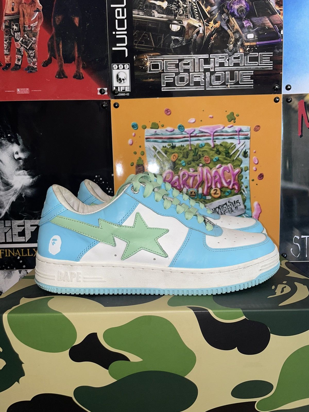 Bape BAPESTA Size US 9.5 / EU 42-43 - 1 Thumbnail