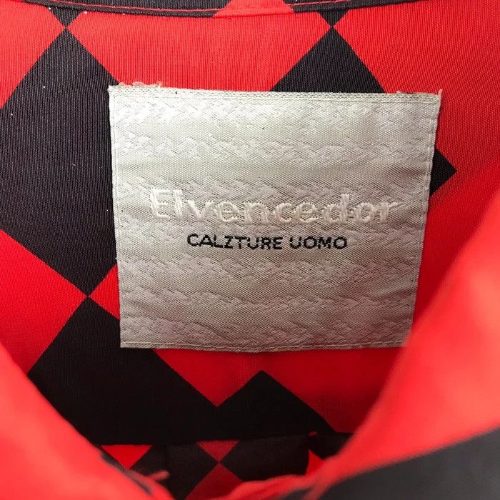 Japanese Brand × Vintage (SY0096) VTG ELVENCEDOR UOMO SPIDER WEB ILUSSION SHIRTS Size US XL / EU 56 / 4 - 2 Thumbnail