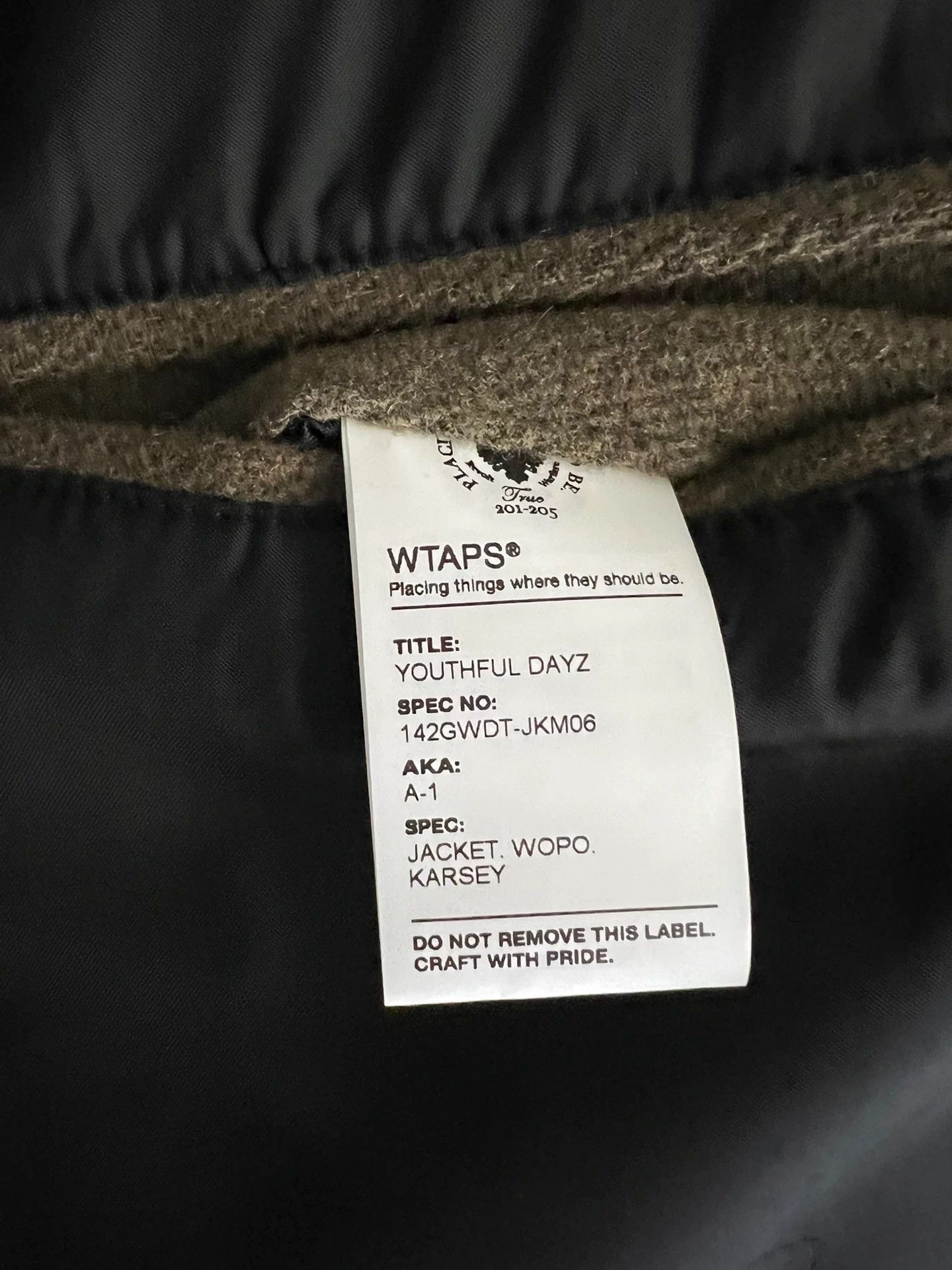 Wtaps WTAPS 4-Pocket Wool Japanese Jacket M Size US M / EU 48-50 / 2 - 8 Thumbnail