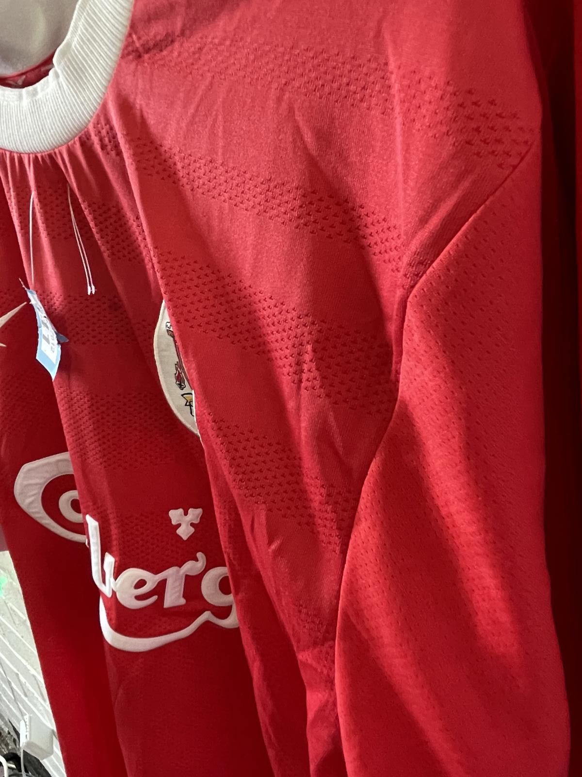Reebok Vintage Liverpool FC Red Football Jersey with Carlsberg Logo Size US L / EU 52-54 / 3 - 4 Thumbnail