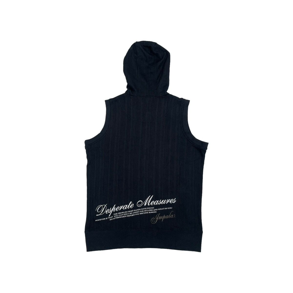 20471120 IMPALA sleeveless zip hoodie ifsixwasnine style Size US L / EU 52-54 / 3 - 3 Thumbnail