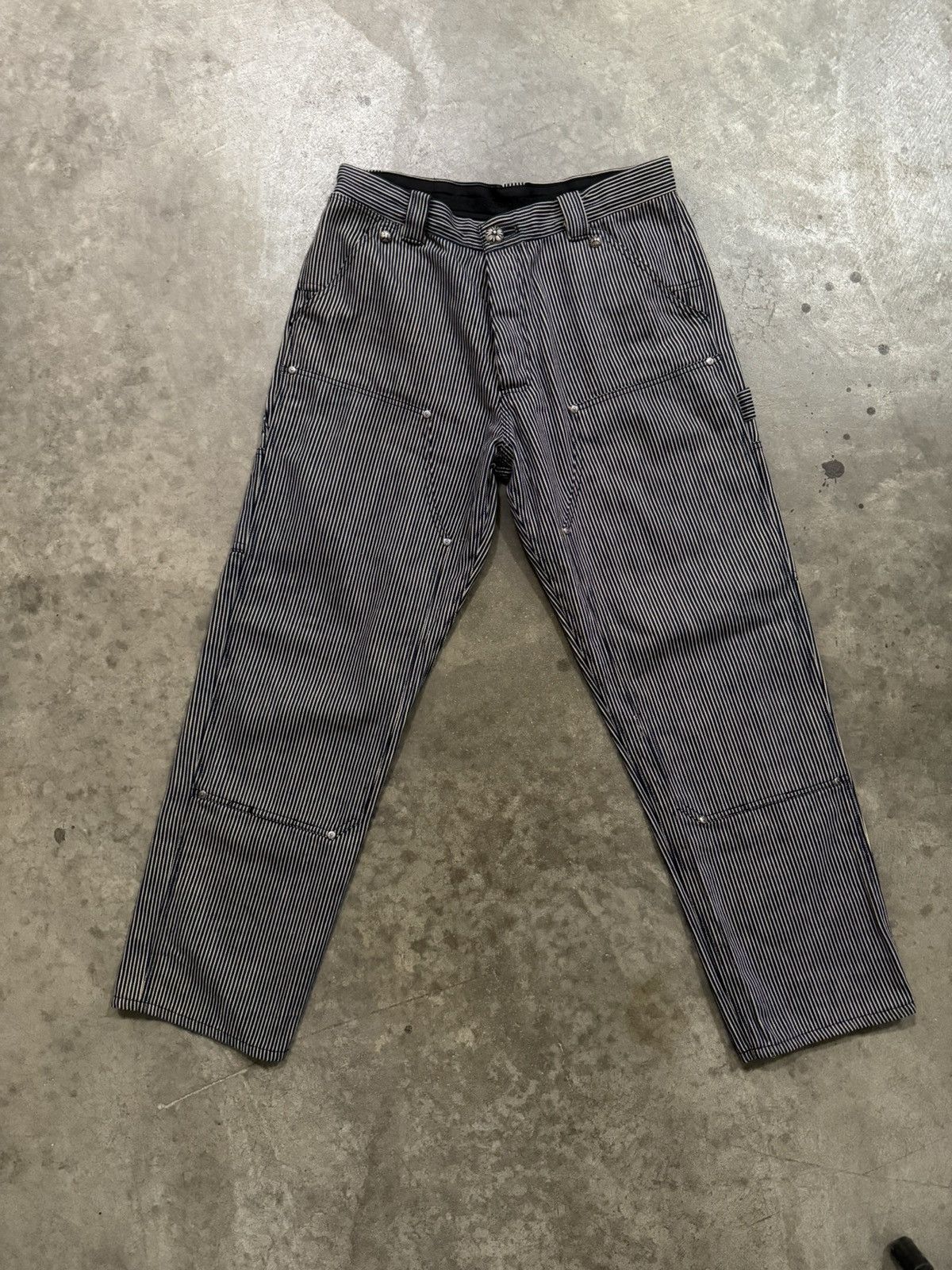 Chrome Hearts Chrome Hearts Stripped Double Knee Size US 32 / EU 48 - 10 Thumbnail
