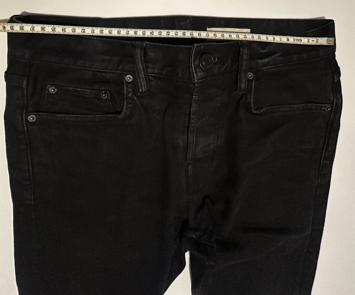 Allsaints All Saints Black Denim Cigarette Jeans Size US 30 / EU 46 - 5 Thumbnail