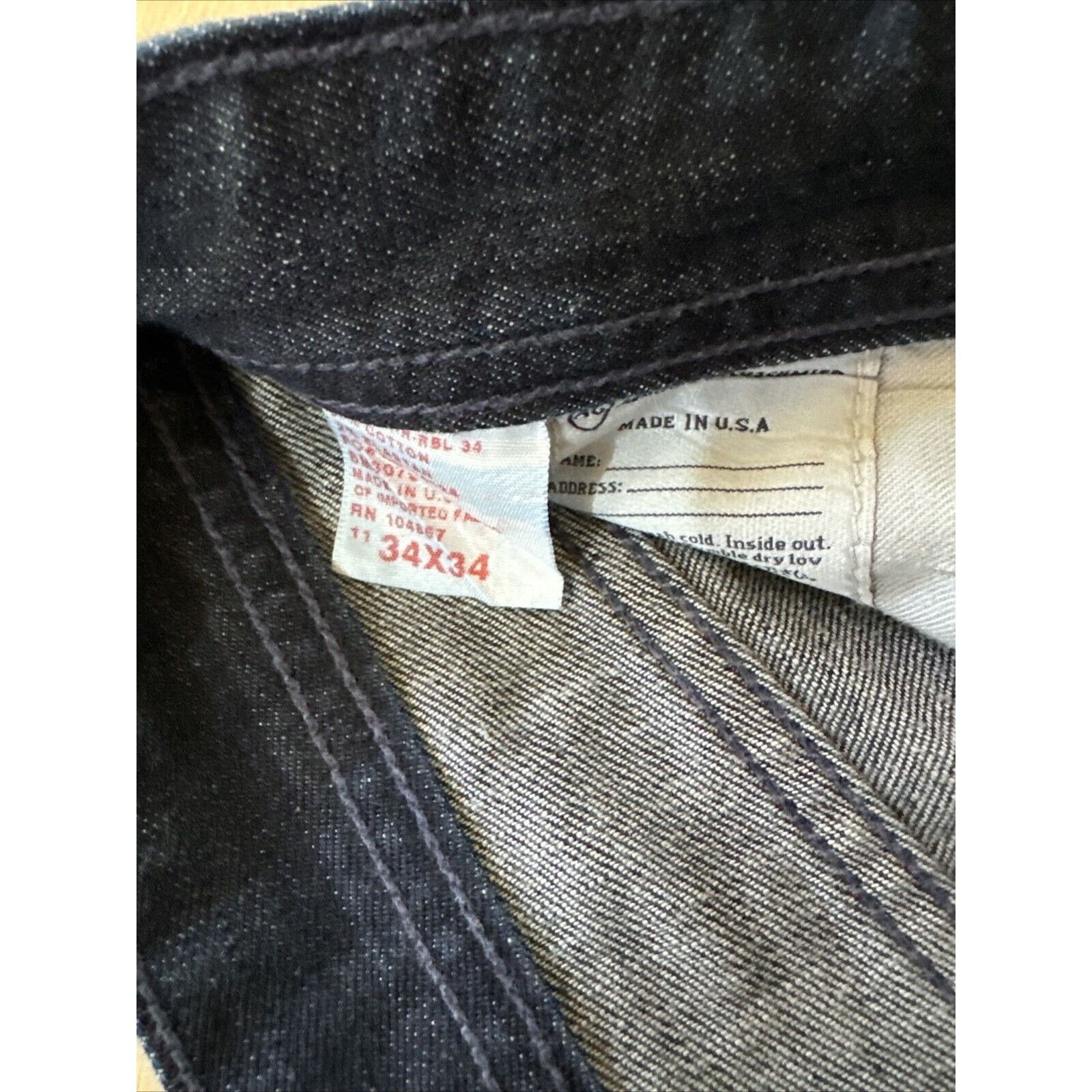 AG Adriano Goldschmied AG Denim Jeans 34x34 The Regent Boot Cut Size US 34 / EU 50 - 5 Thumbnail