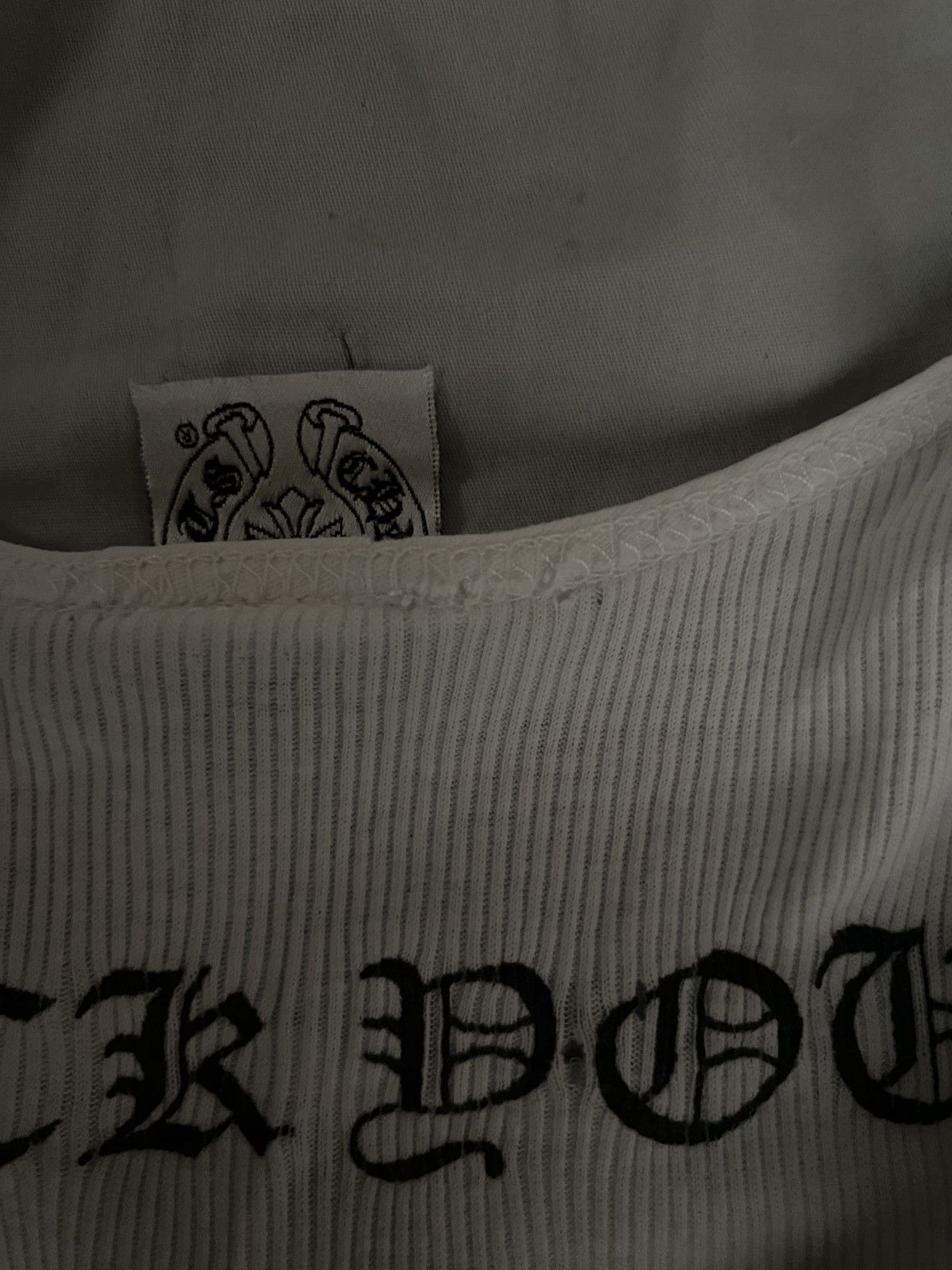 Chrome Hearts Chrome hearts tank top Fuck You Size US S / EU 44-46 / 1 - 10 Thumbnail